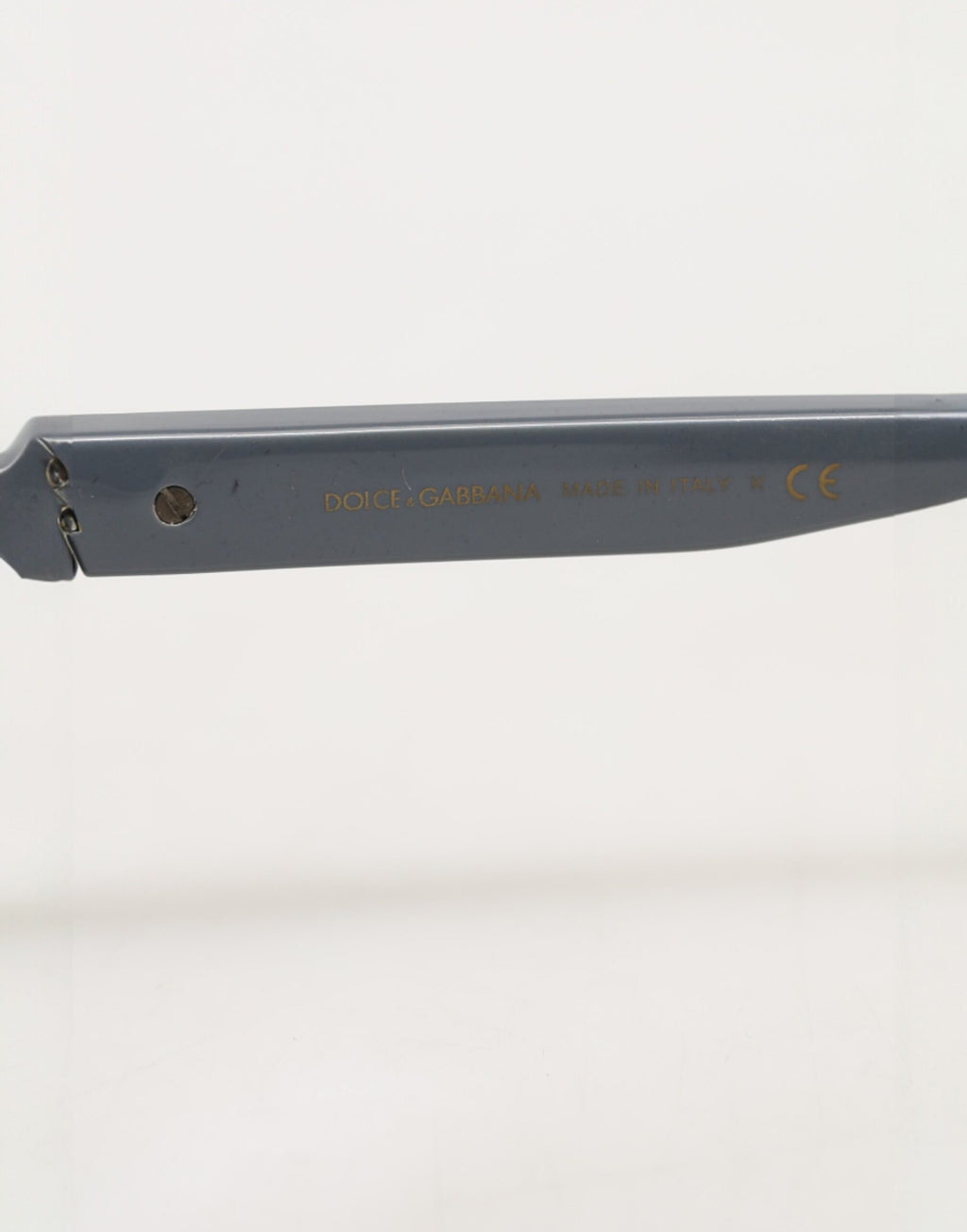 Dolce & Gabbana Blue Acetate Aviator Shades Eyewear Sunglasses