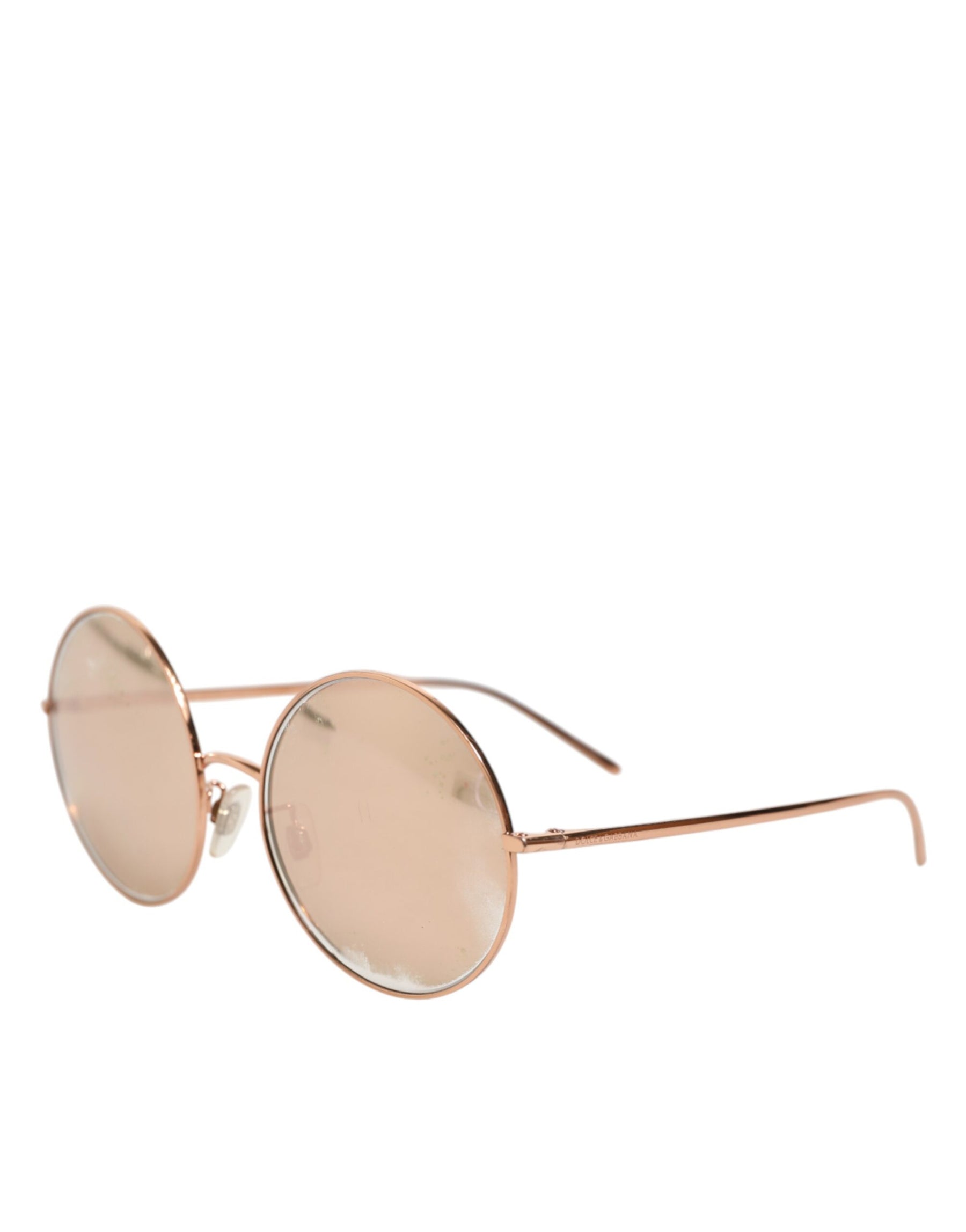 Dolce & Gabbana DG2215K Gold Metal Round Shades Eyewear Sunglasses | Regal Royce