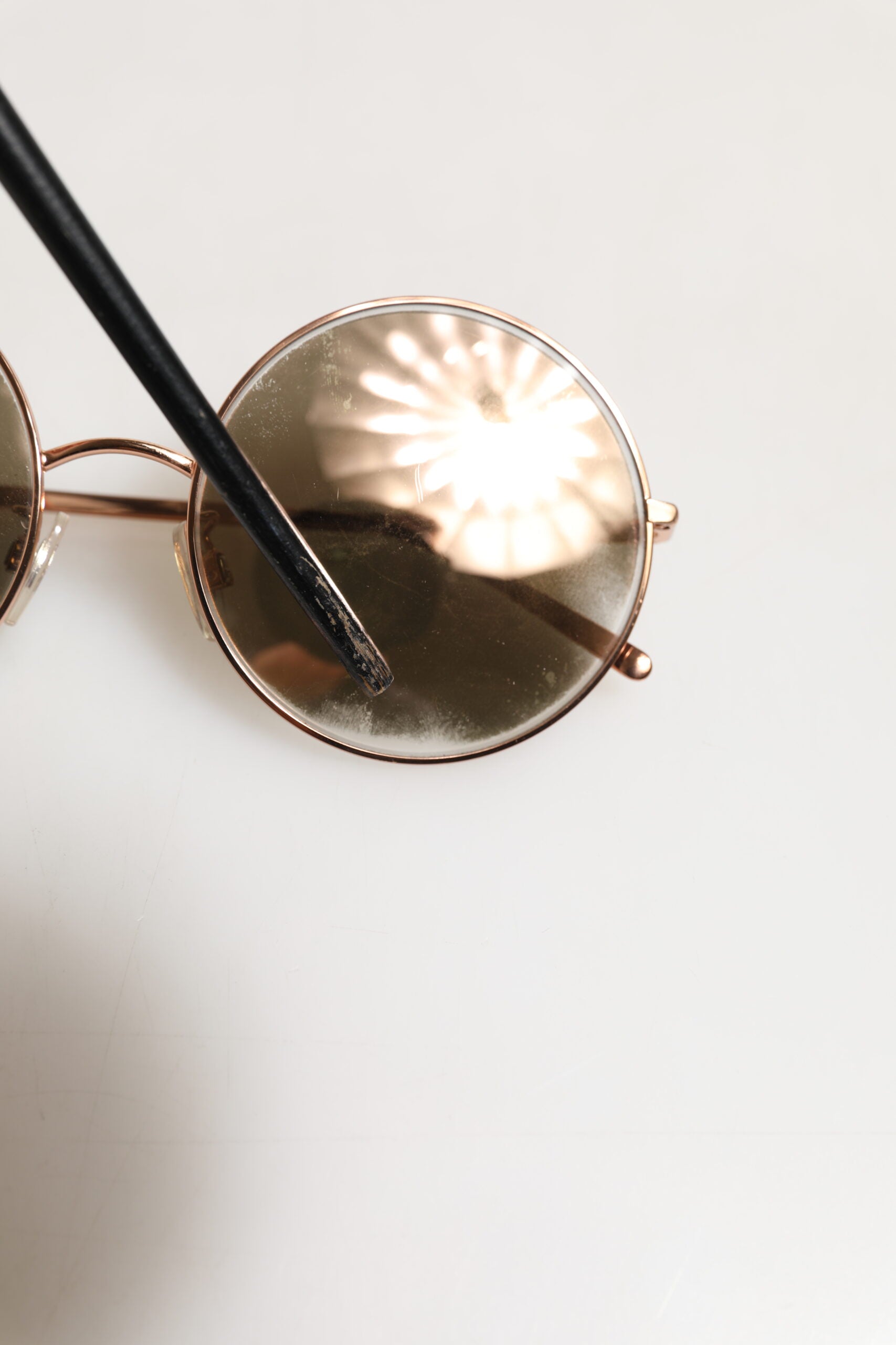 Dolce & Gabbana DG2215K Gold Metal Round Shades Eyewear Sunglasses | Regal Royce