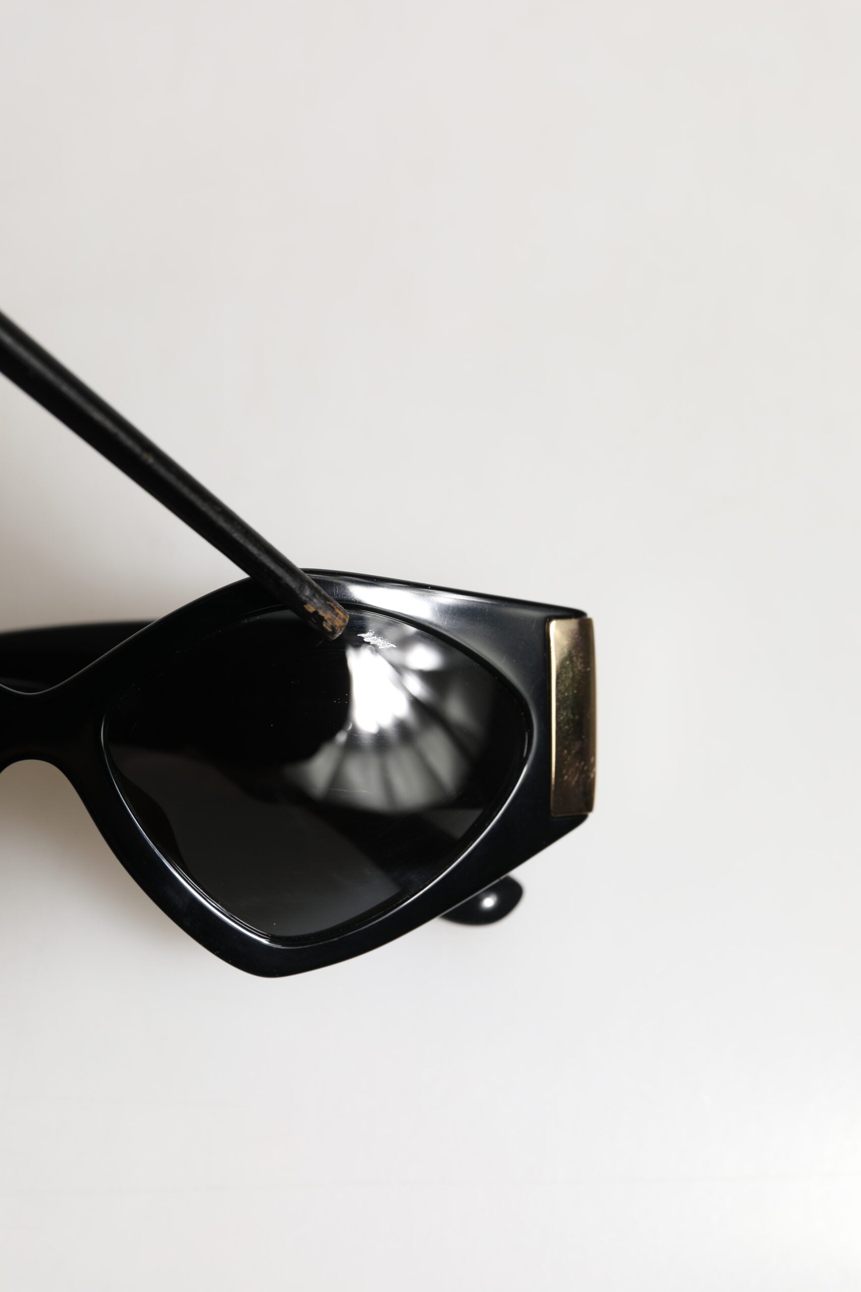 Dolce & Gabbana DG4396 Gray Gradient Black Irregular Frame Sunglasses | Regal Royce