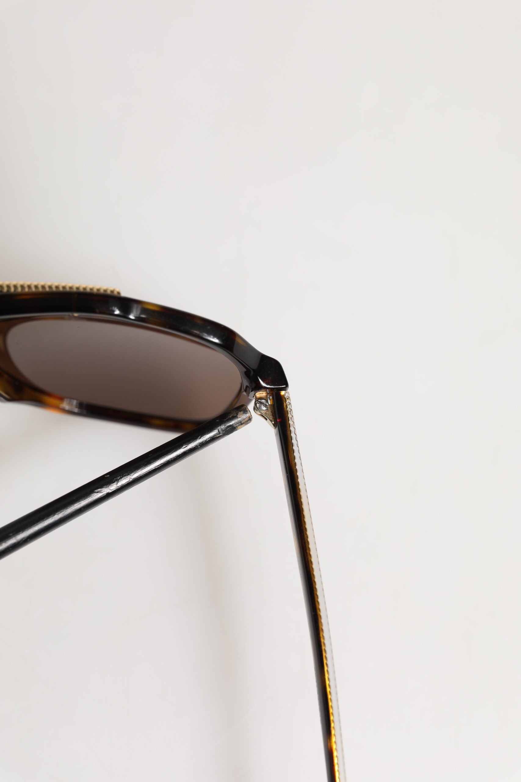 Dolce & Gabbana Dark Brown Tortoise Shell Pilot Frame Sunglasses | Regal Royce