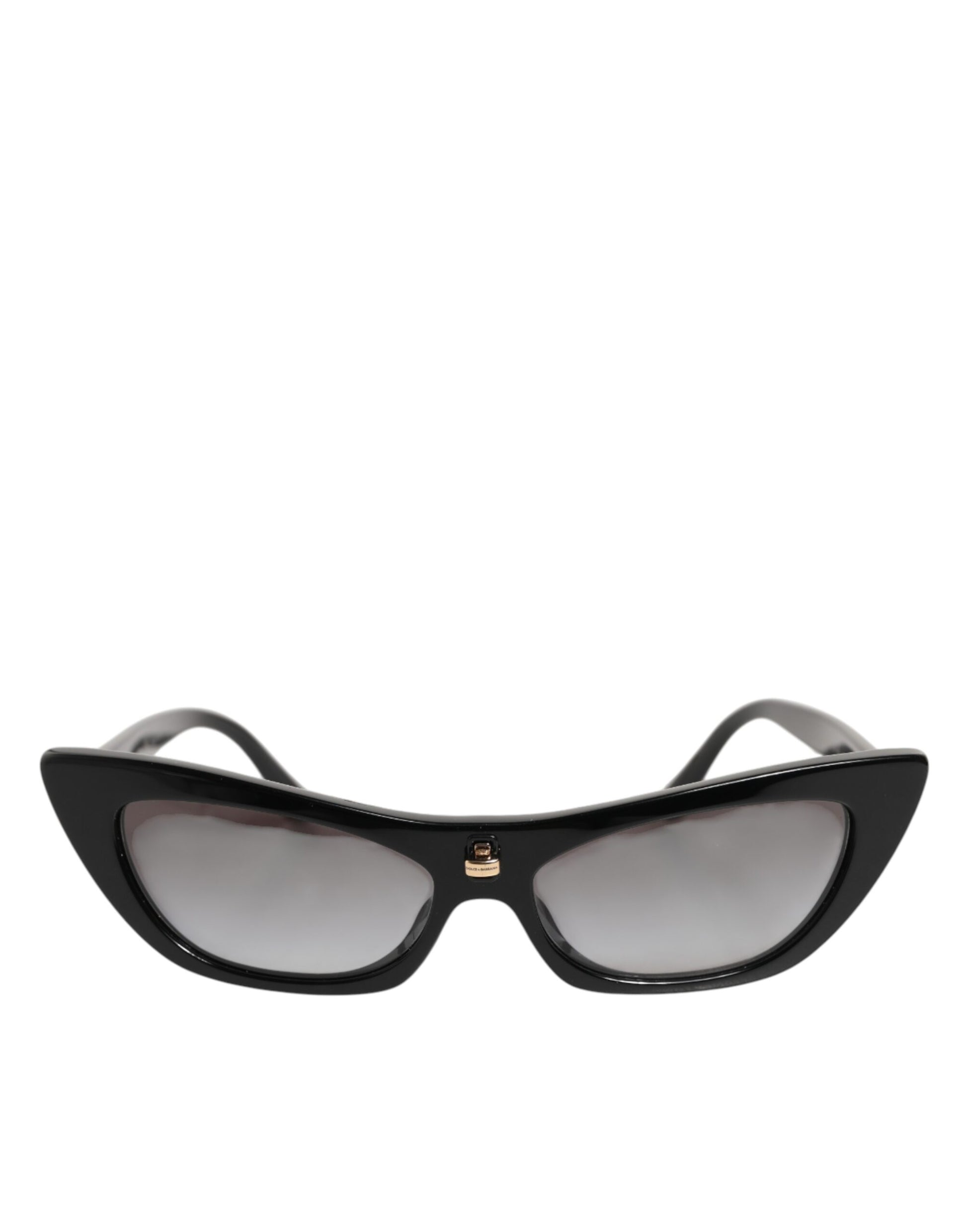 Dolce & Gabbana Black Re-Edition DNA Cat-Eye Frame Sunglasses