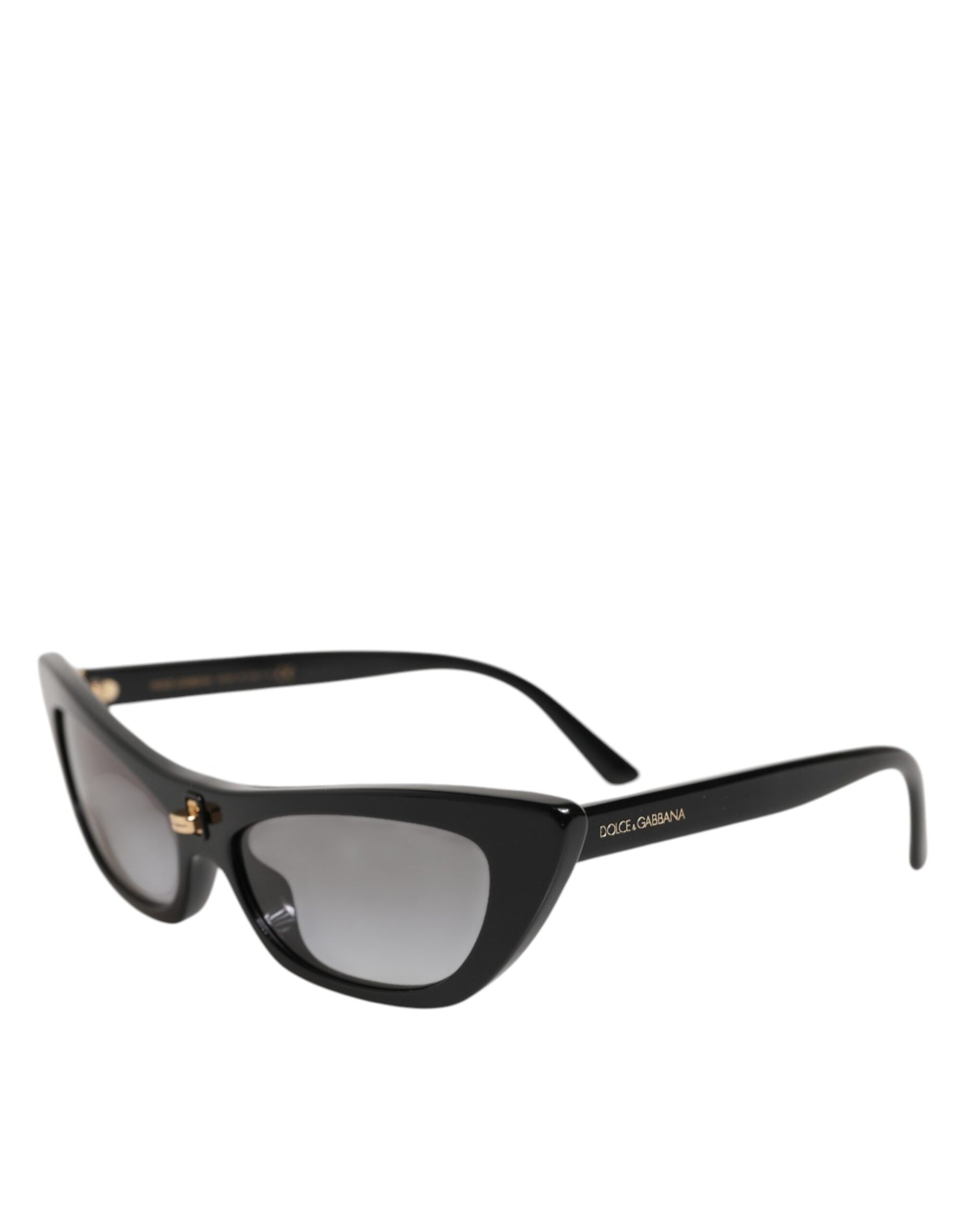 Dolce & Gabbana Black Re-Edition DNA Cat-Eye Frame Sunglasses | Regal Royce