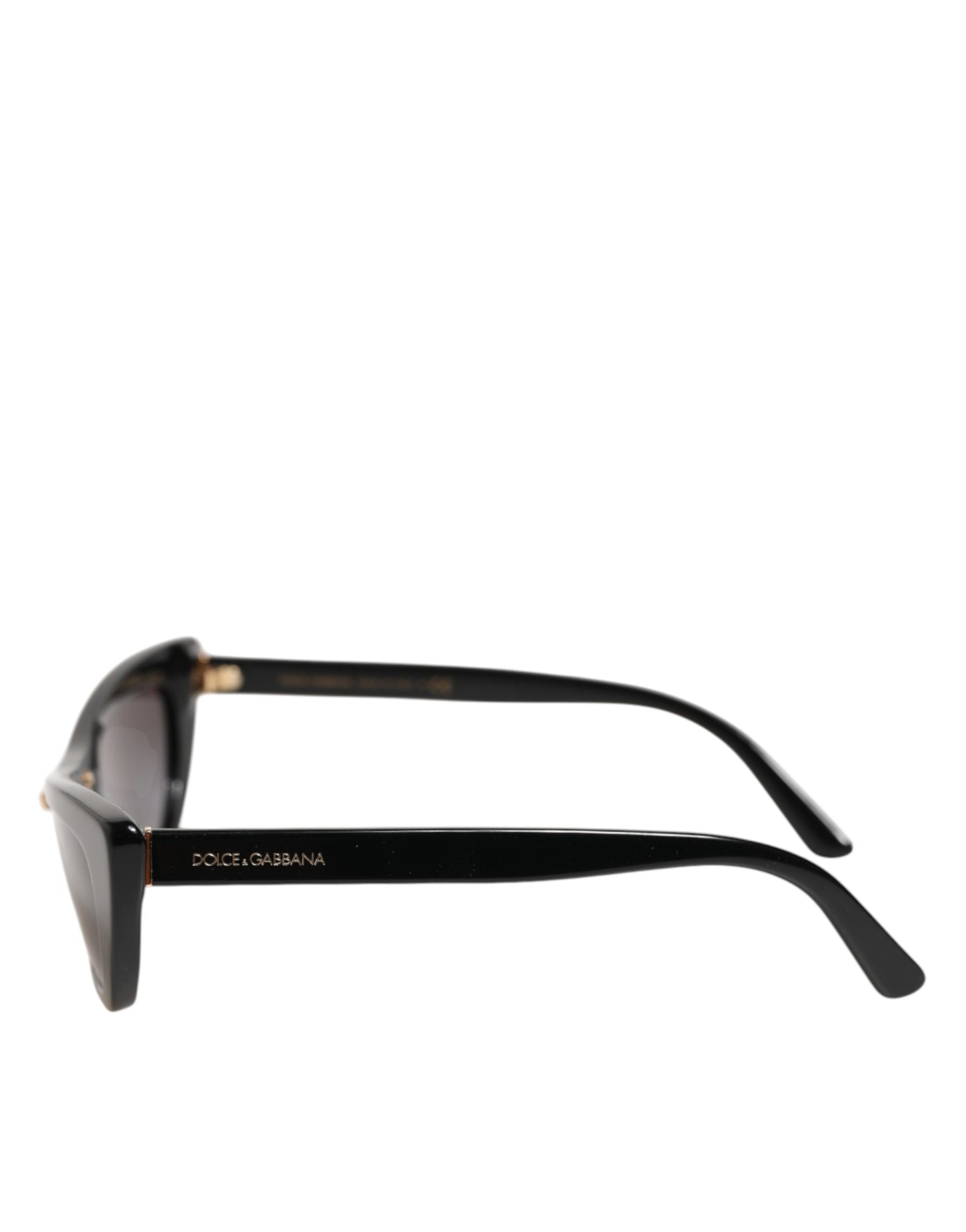 Dolce & Gabbana Black Re-Edition DNA Cat-Eye Frame Sunglasses | Regal Royce