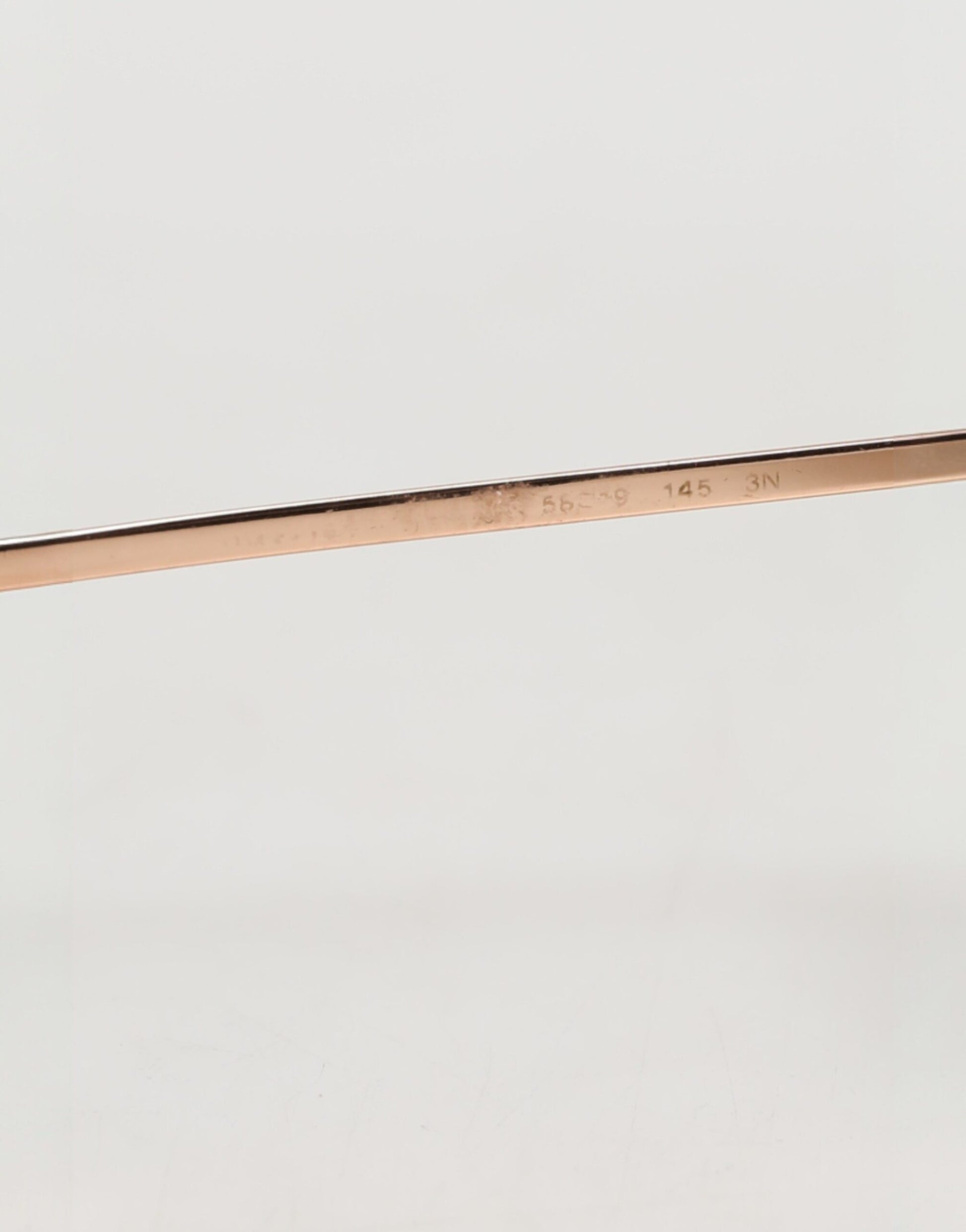 Dolce & Gabbana Rose Gold Plated Round Lenses Shades Eyewear Sunglasses