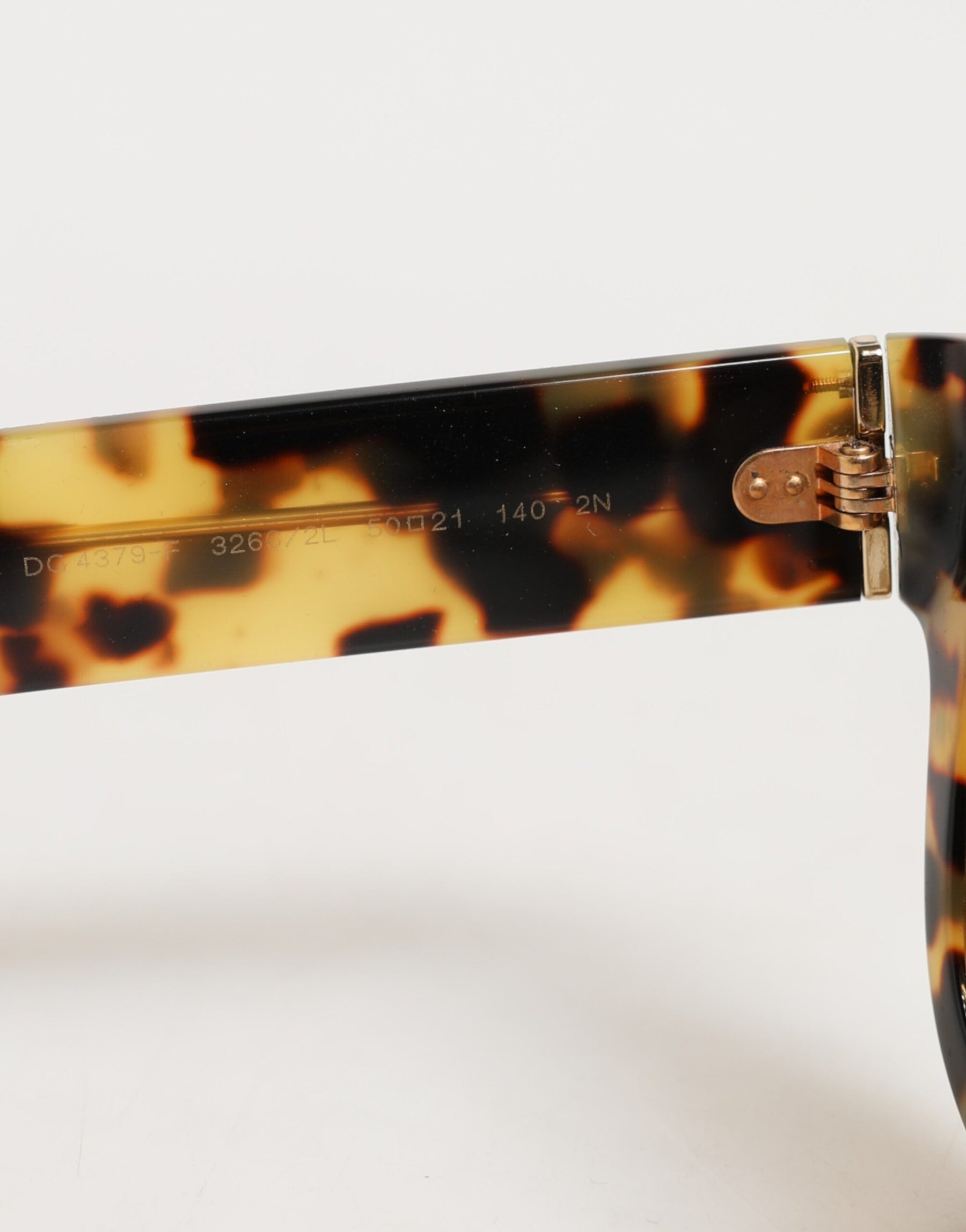 Dolce & Gabbana DG4379F White Tortoiseshell Gradient Acetate Shades Sunglasses | Regal Royce