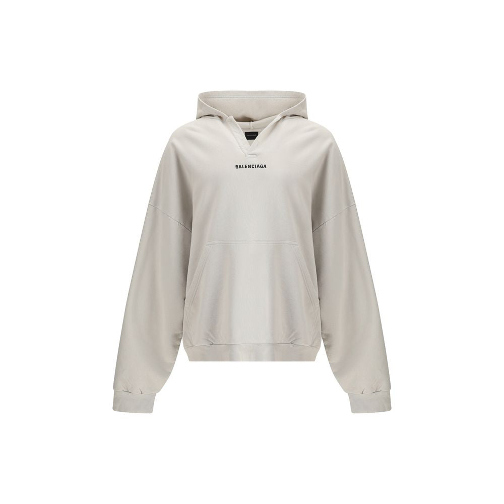 Balenciaga White Cotton Sweatshirt | Regal Royce