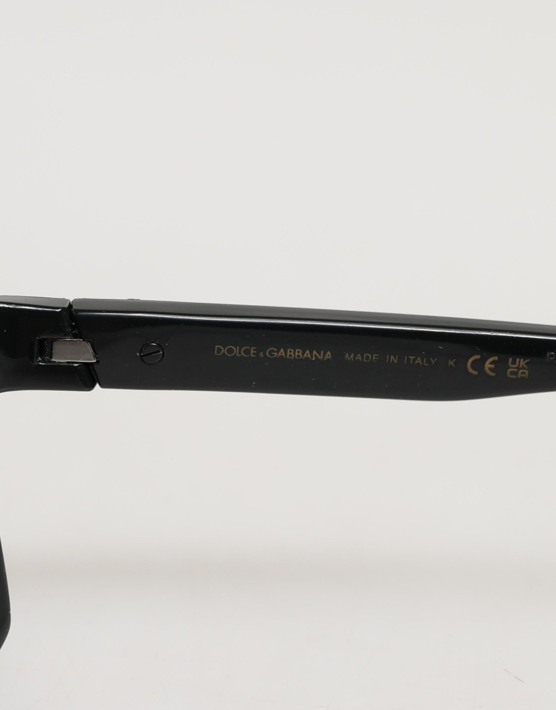 Dolce & Gabbana DG6160 Square Black Polyamide Sport Logo Sunglasses