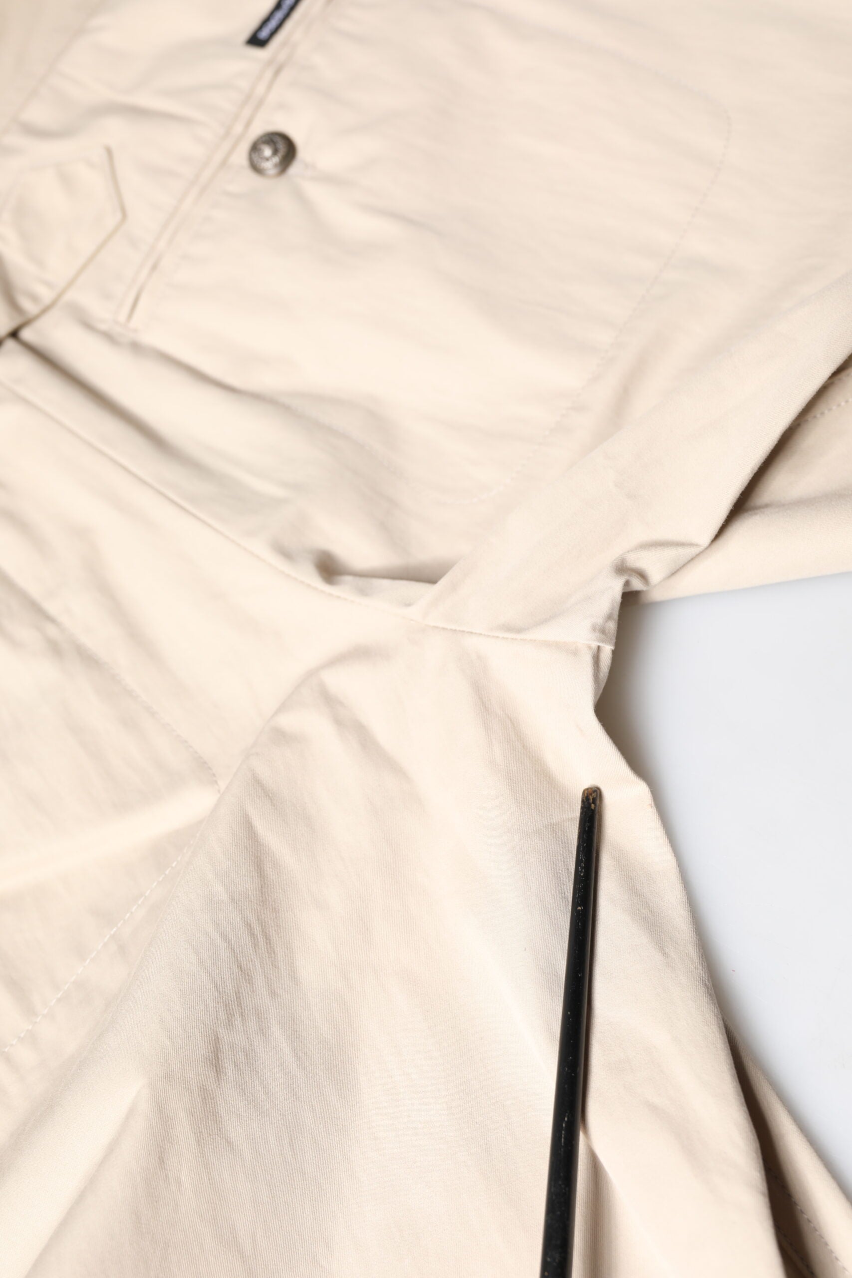 Dolce & Gabbana Beige Cotton Tapered Cargo Men Trouser Pants | Regal Royce