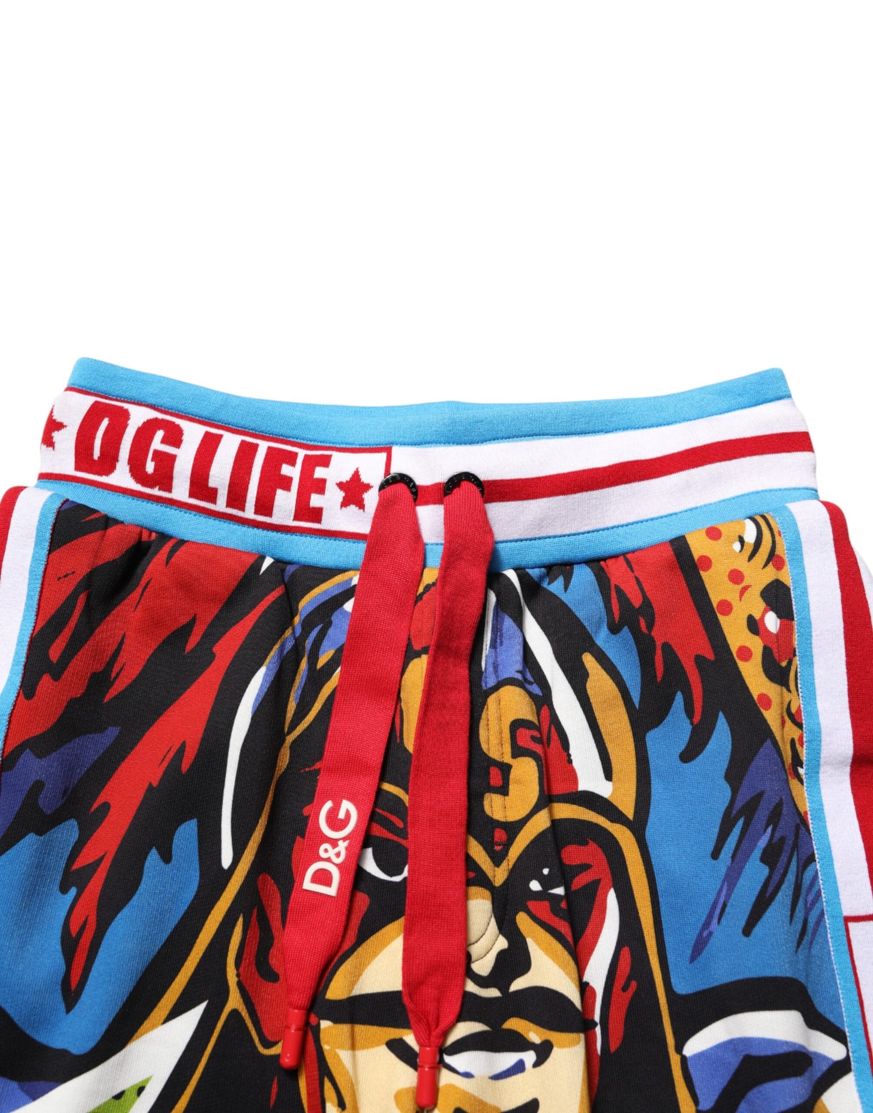 Dolce & Gabbana Multicolor Captain Sicily Men Bermuda Shorts | Regal Royce