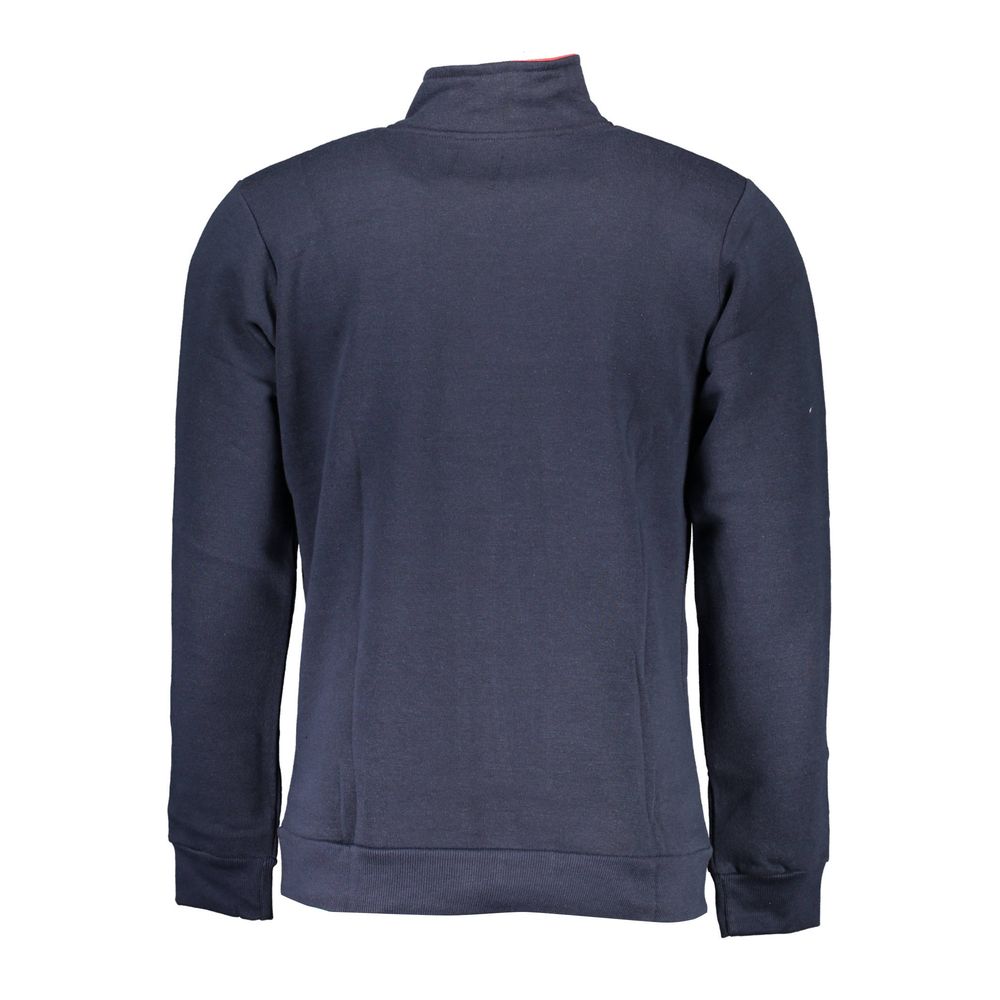 Gianmarco Venturi Blue Cotton Sweatshirt
