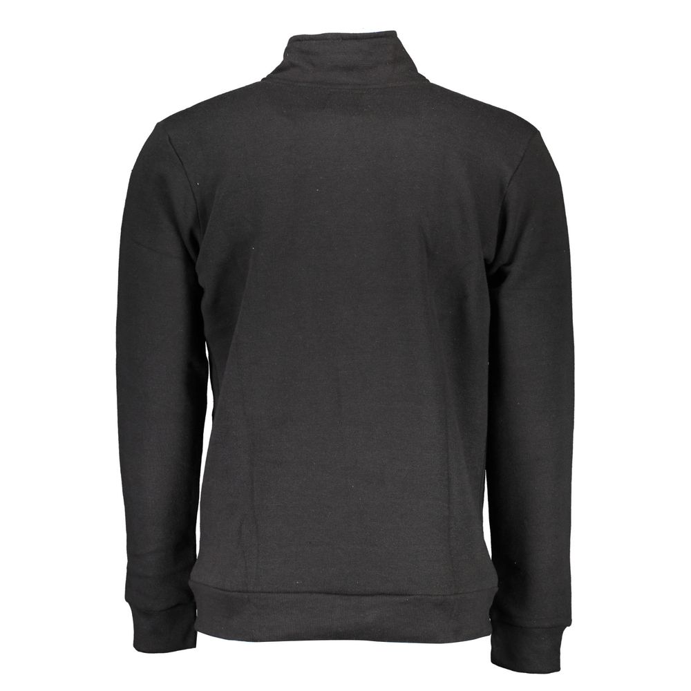 Gianmarco Venturi Black Cotton Sweatshirt