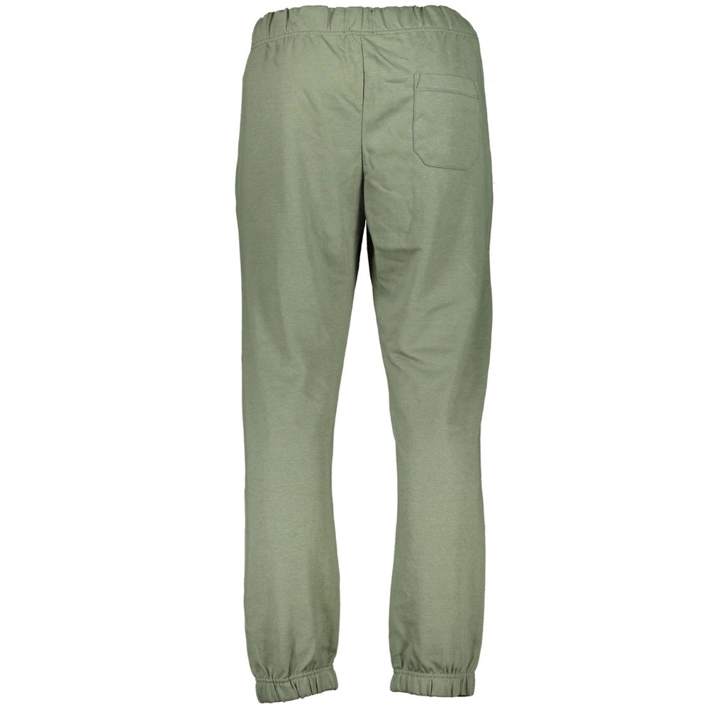 Gianmarco Venturi Verde Cotton Men Jogger | Regal Royce