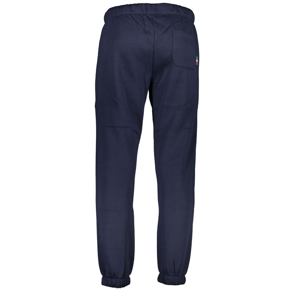 Gianmarco Venturi Blu Polyester Men's Sweatpant | Regal Royce