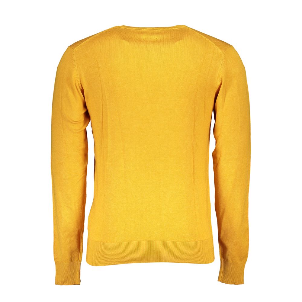 Gianmarco Venturi Giallo Viscosa Uomo Sweater | Regal Royce