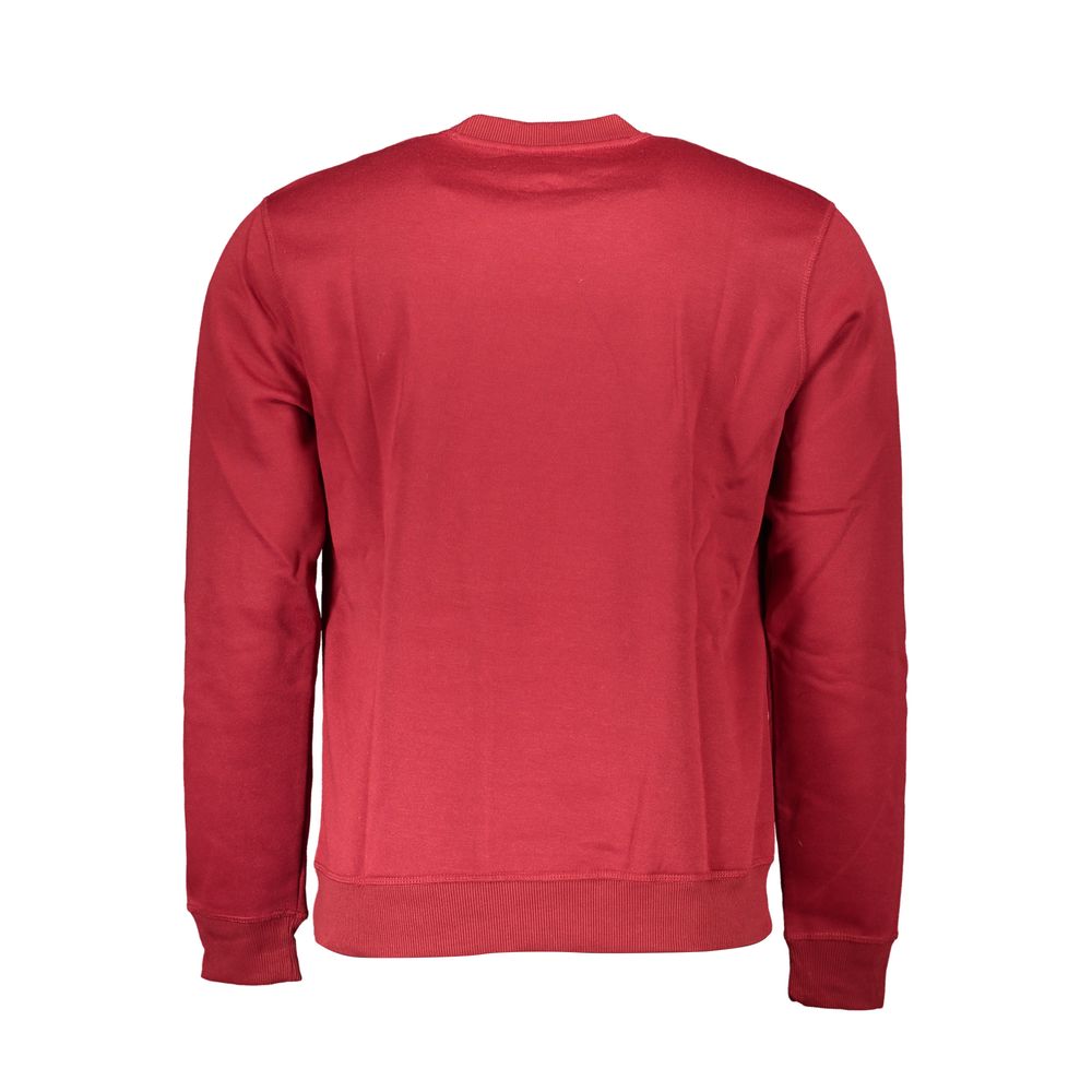 Gianmarco Venturi Red Polyester Men's Sweatshirt | Regal Royce