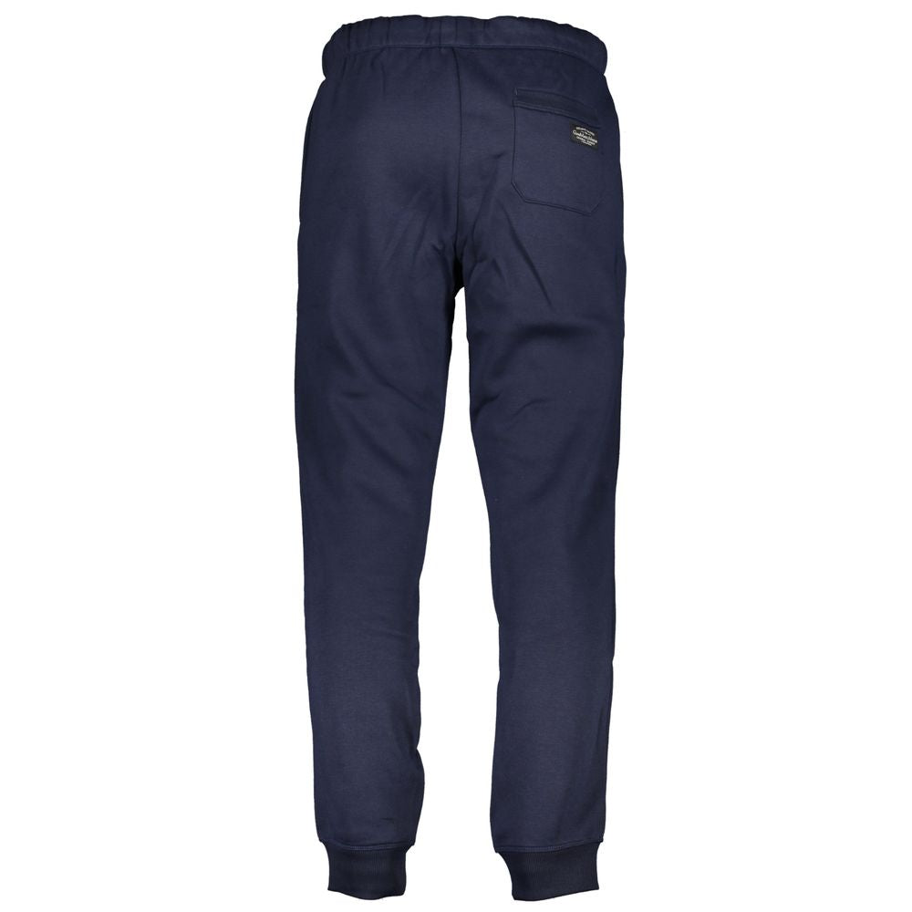 Gianmarco Venturi Blue Cotton Pant