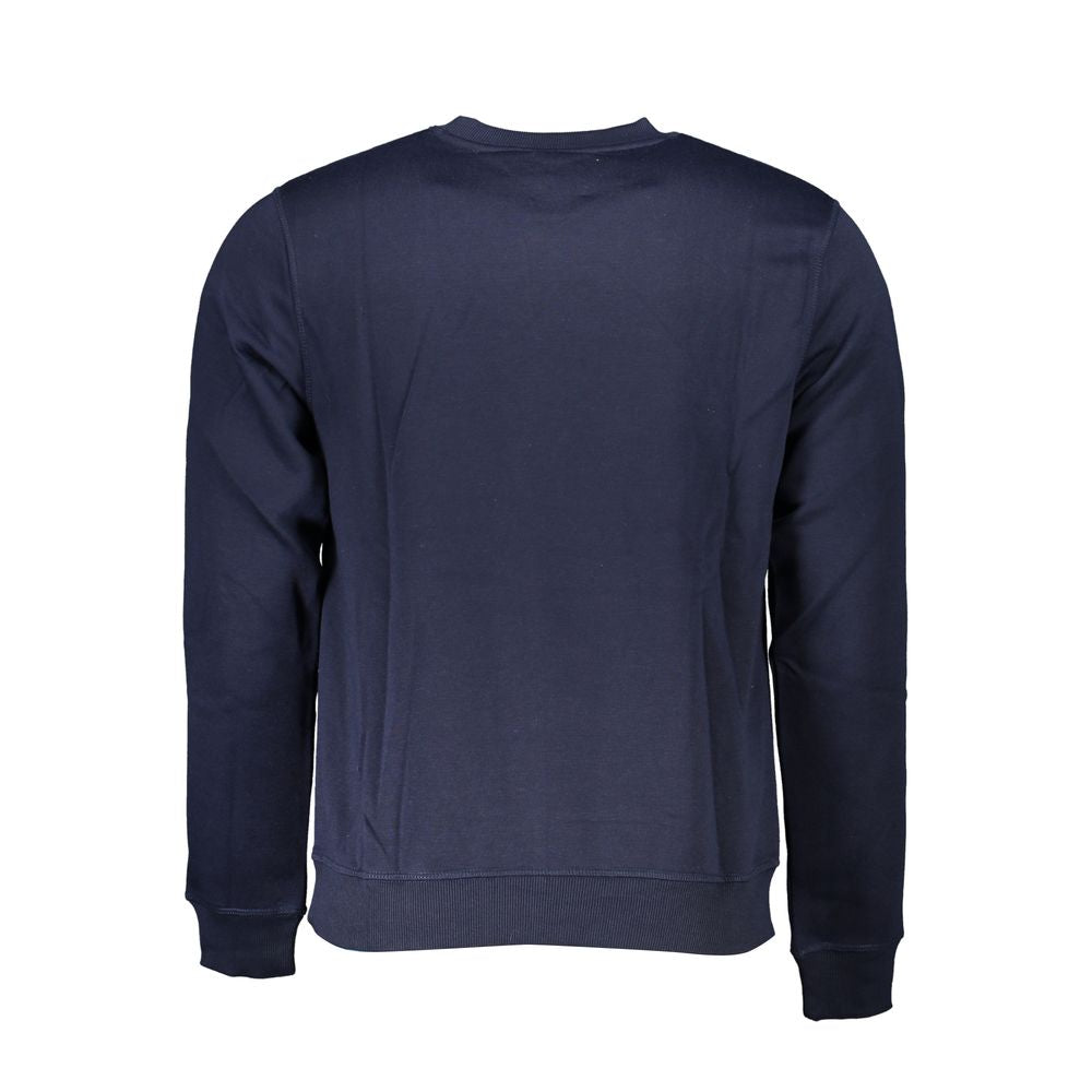 Gianmarco Venturi Blue Polyester Men Sweatshirt | Regal Royce