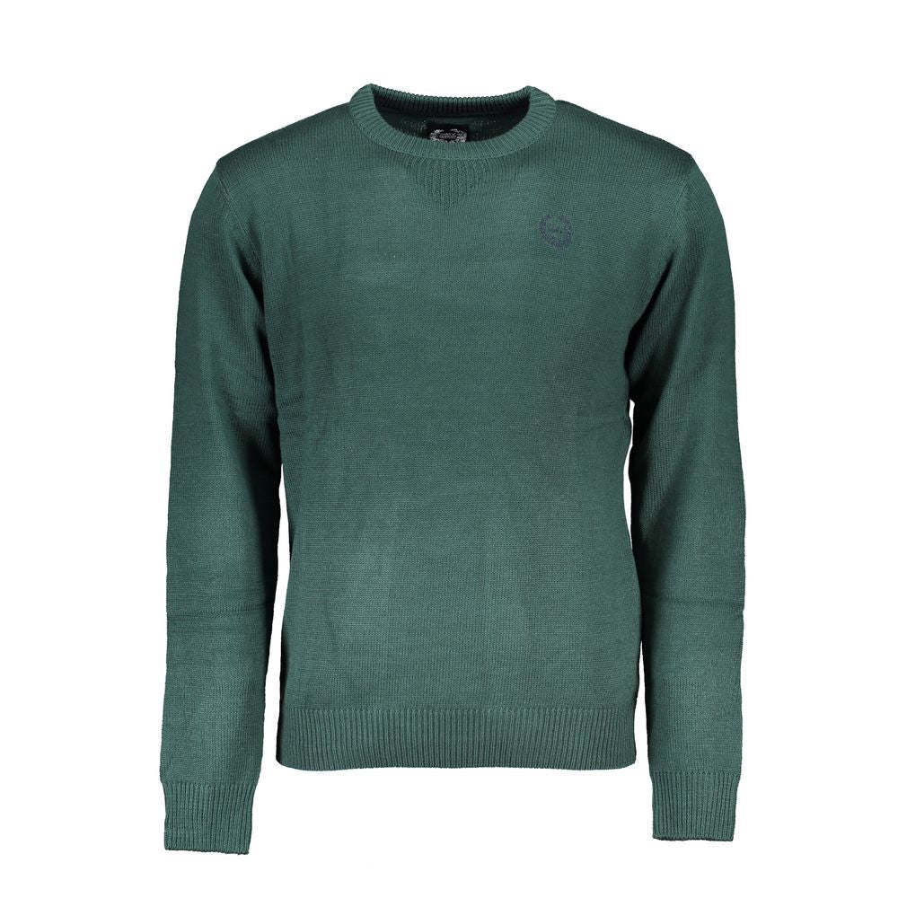 Gianmarco Venturi Verde Cotton Men Sweater | Regal Royce