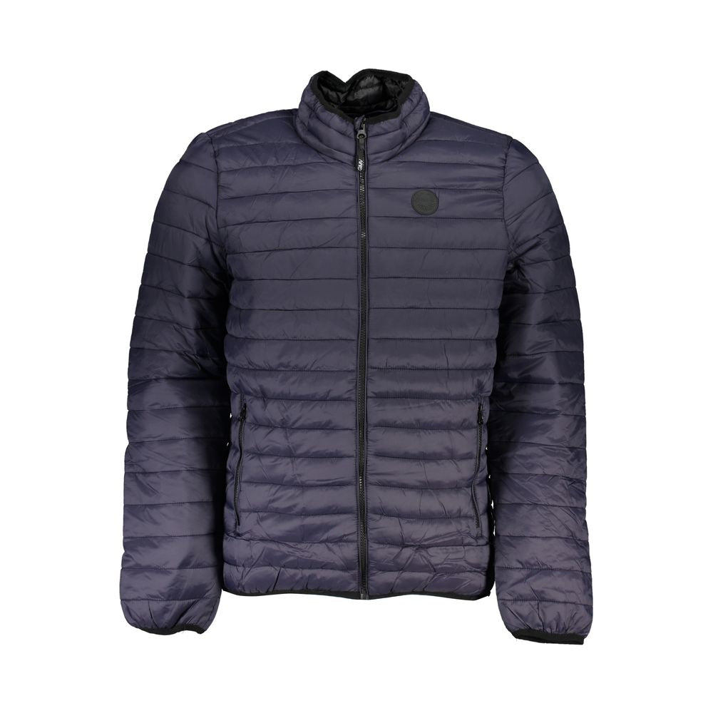 Gianmarco Venturi Blu Poliammide Men's Jacket | Regal Royce