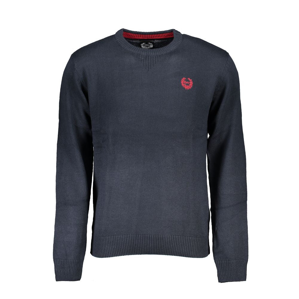Gianmarco Venturi Blue Cotton Sweater