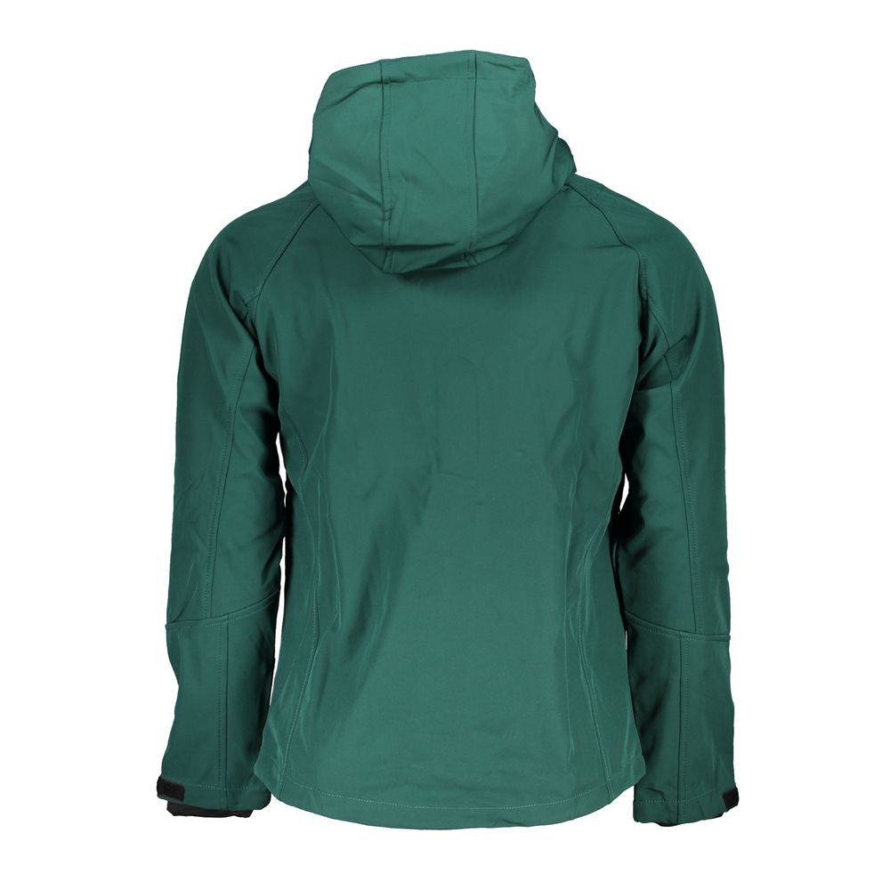 Gianmarco Venturi Verde Polyester Men's Jacket | Regal Royce