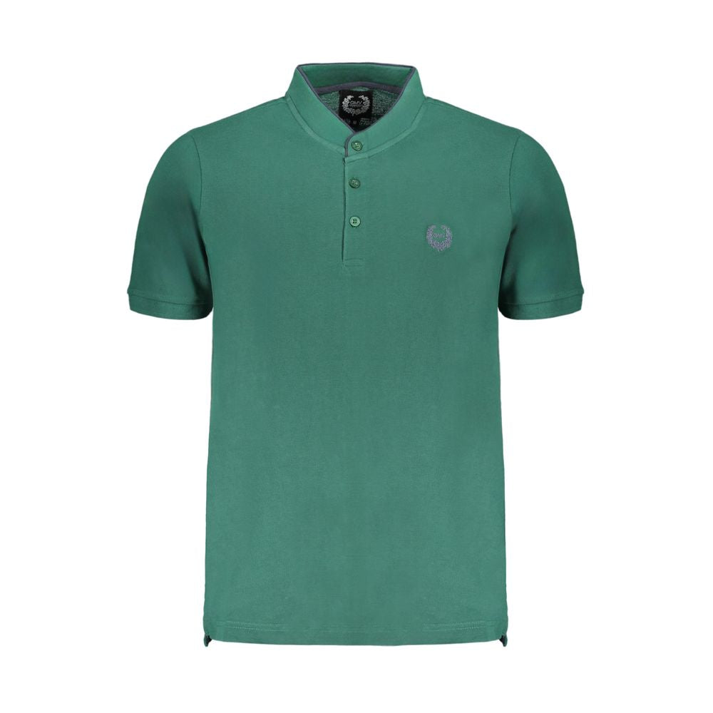 Gianmarco Venturi Verde Cotton Men Polo Shirt | Regal Royce