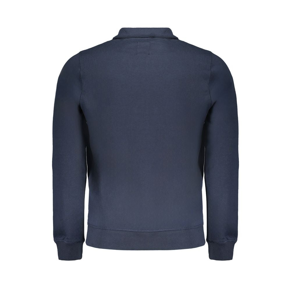 Gianmarco Venturi Blue Cotton Sweatshirt