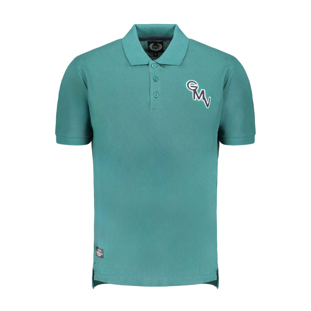 Gianmarco Venturi Verde Cotton Men Polo | Regal Royce