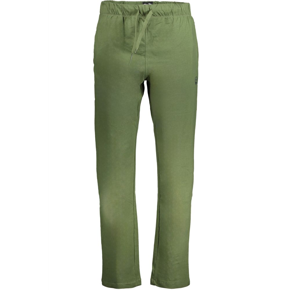 Gianmarco Venturi Verde Cotton Men's Track Pant | Regal Royce