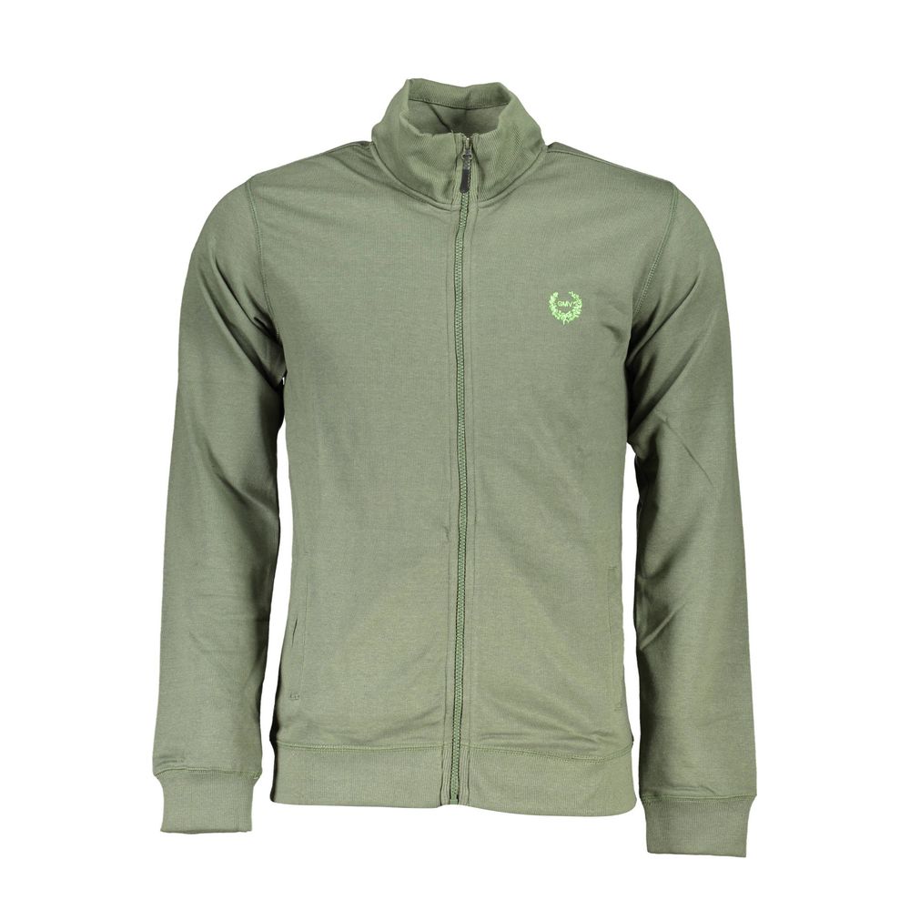 Gianmarco Venturi Verde Cotton Men Sweatshirt | Regal Royce