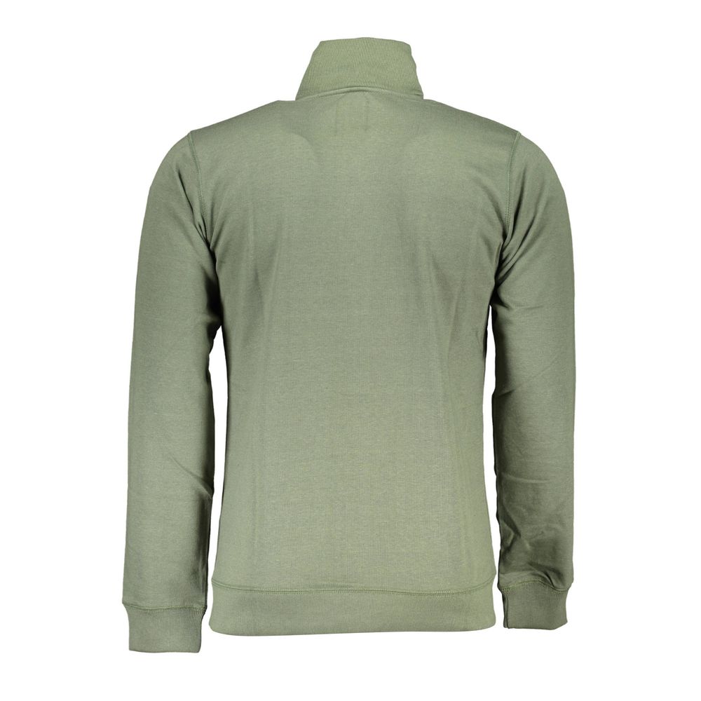Gianmarco Venturi Verde Cotton Men Sweatshirt | Regal Royce