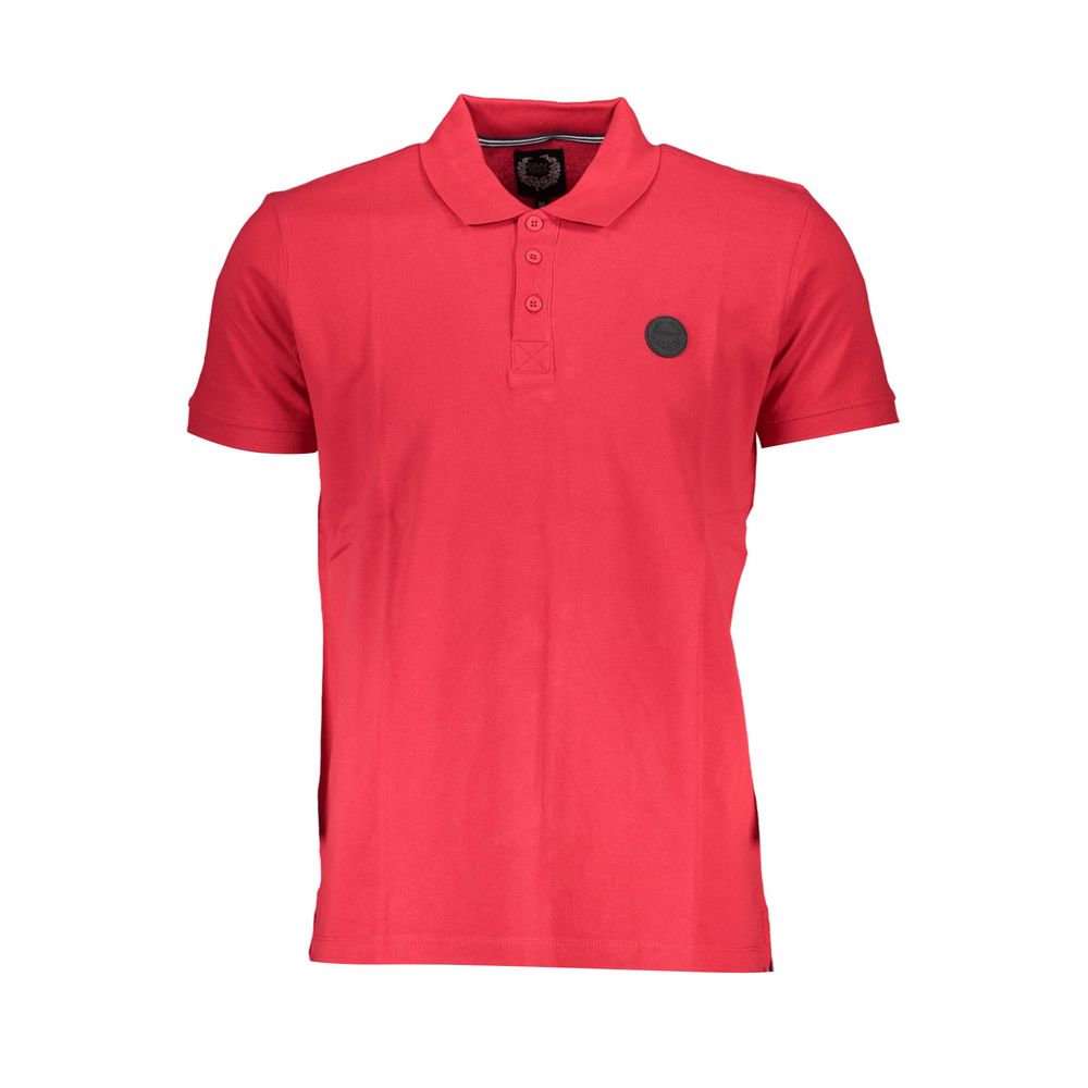 Gianmarco Venturi Rosso Cotton Mens Polo | Regal Royce