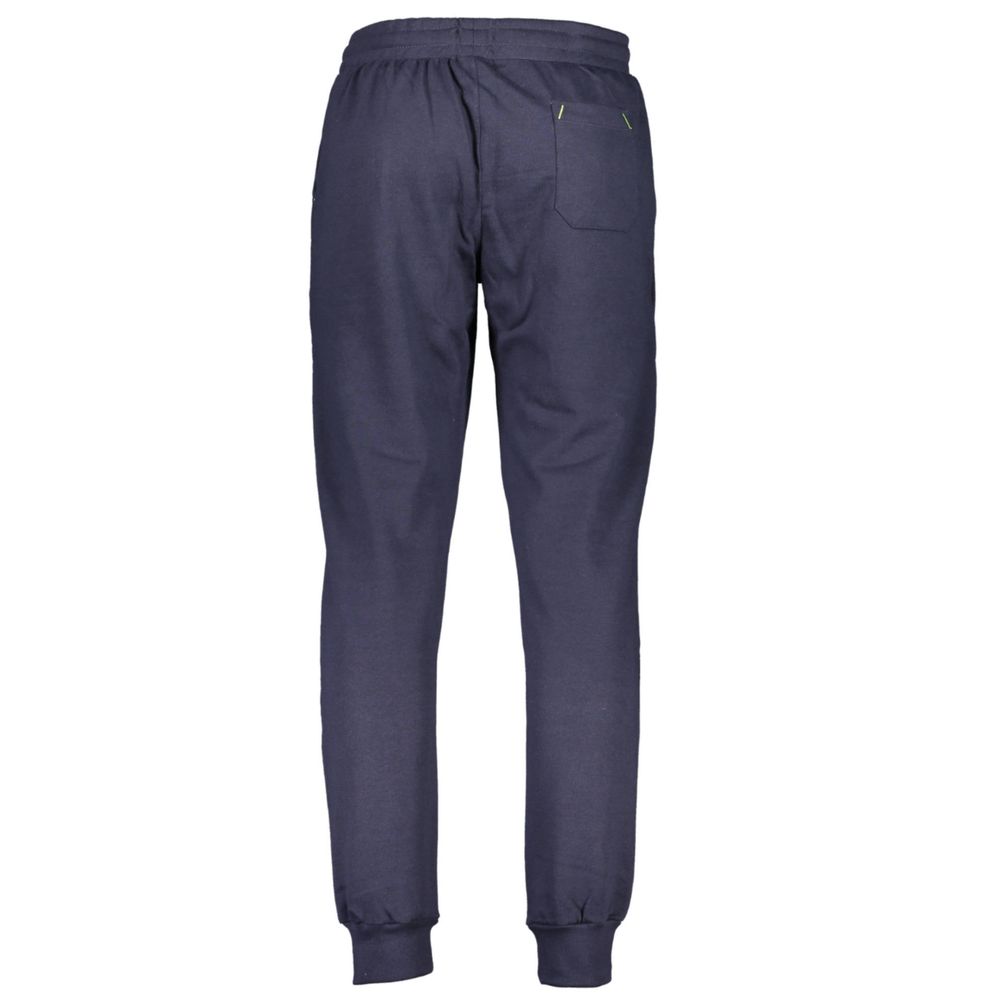 Gianmarco Venturi Blu Cotton Men's Sweatpant | Regal Royce