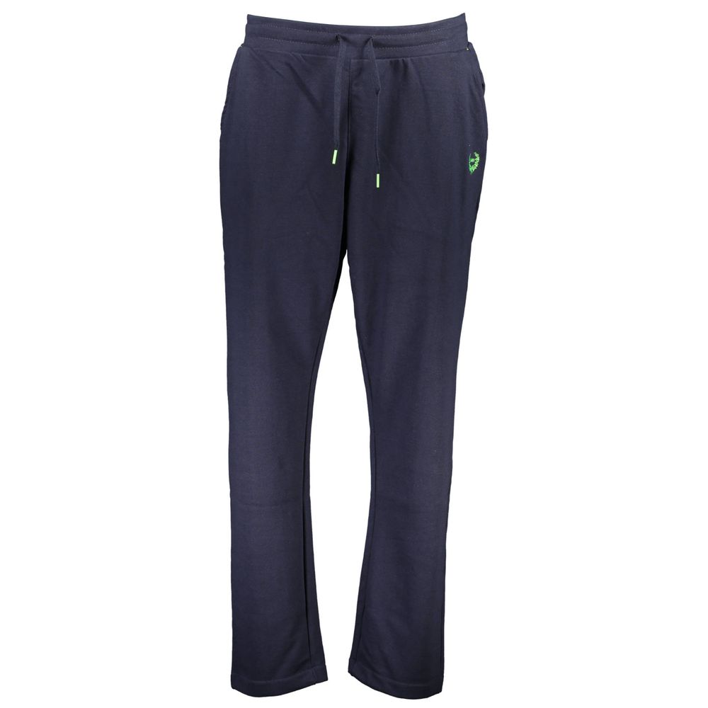 Gianmarco Venturi Blue Cotton Men's Sweatpant | Regal Royce