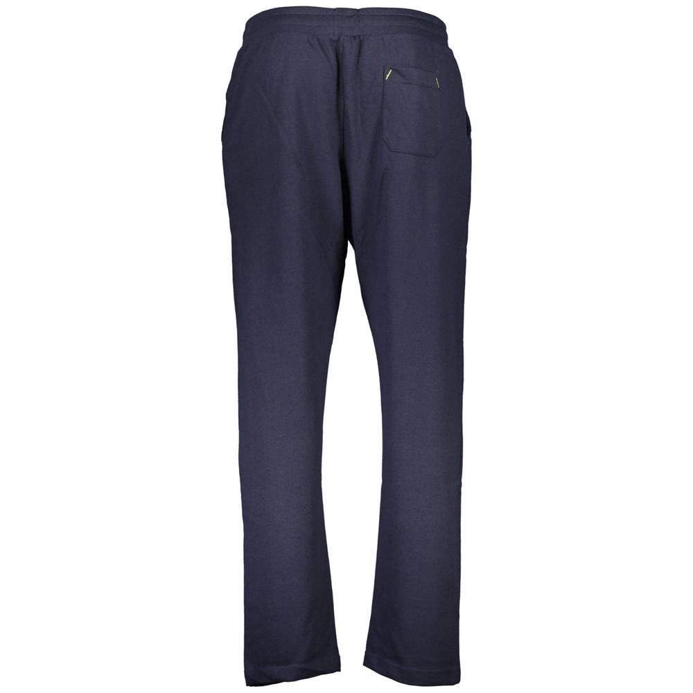 Gianmarco Venturi Blue Cotton Men's Sweatpant | Regal Royce