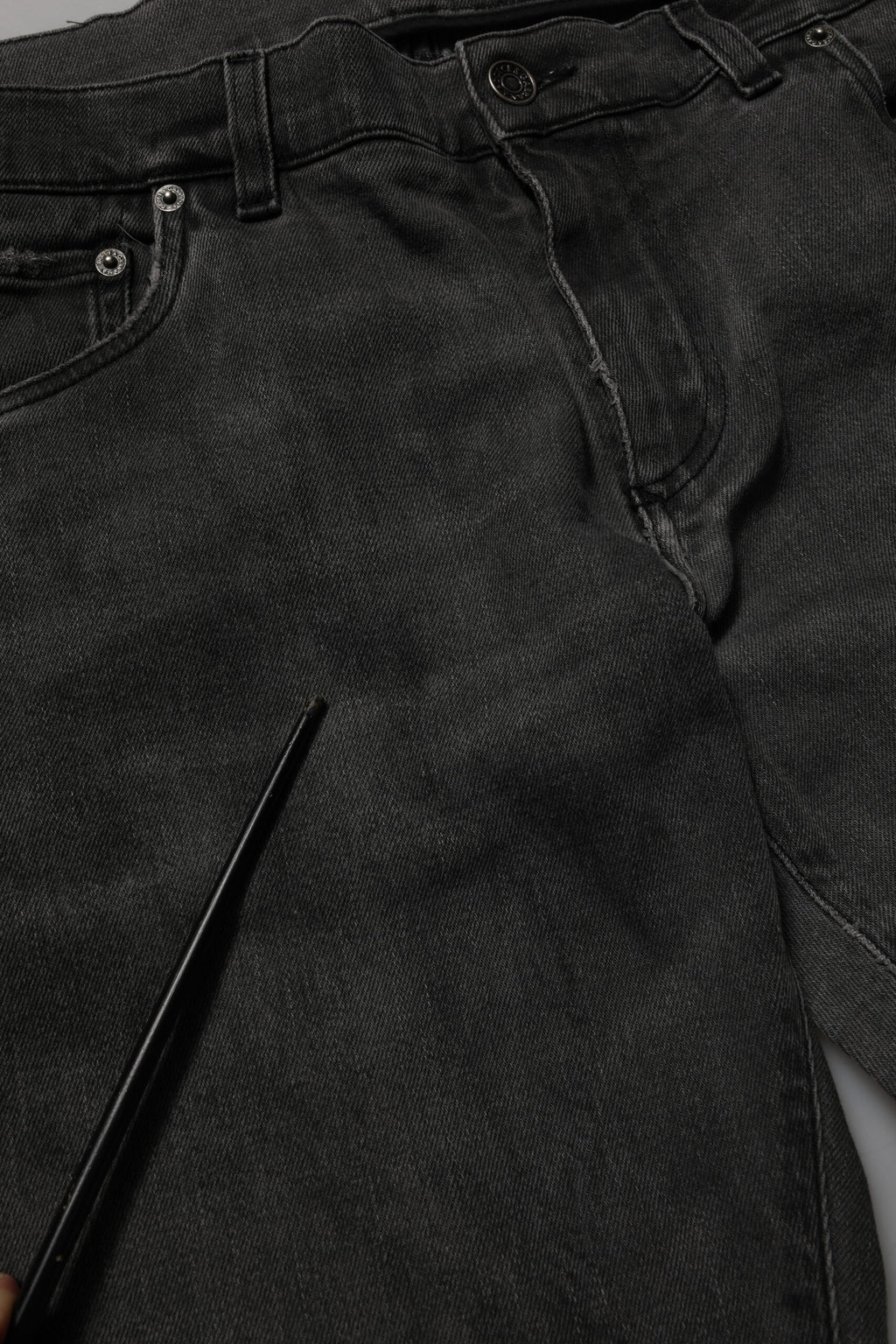 Dolce & Gabbana Dark Gray Cotton Skinny Men Denim Jeans