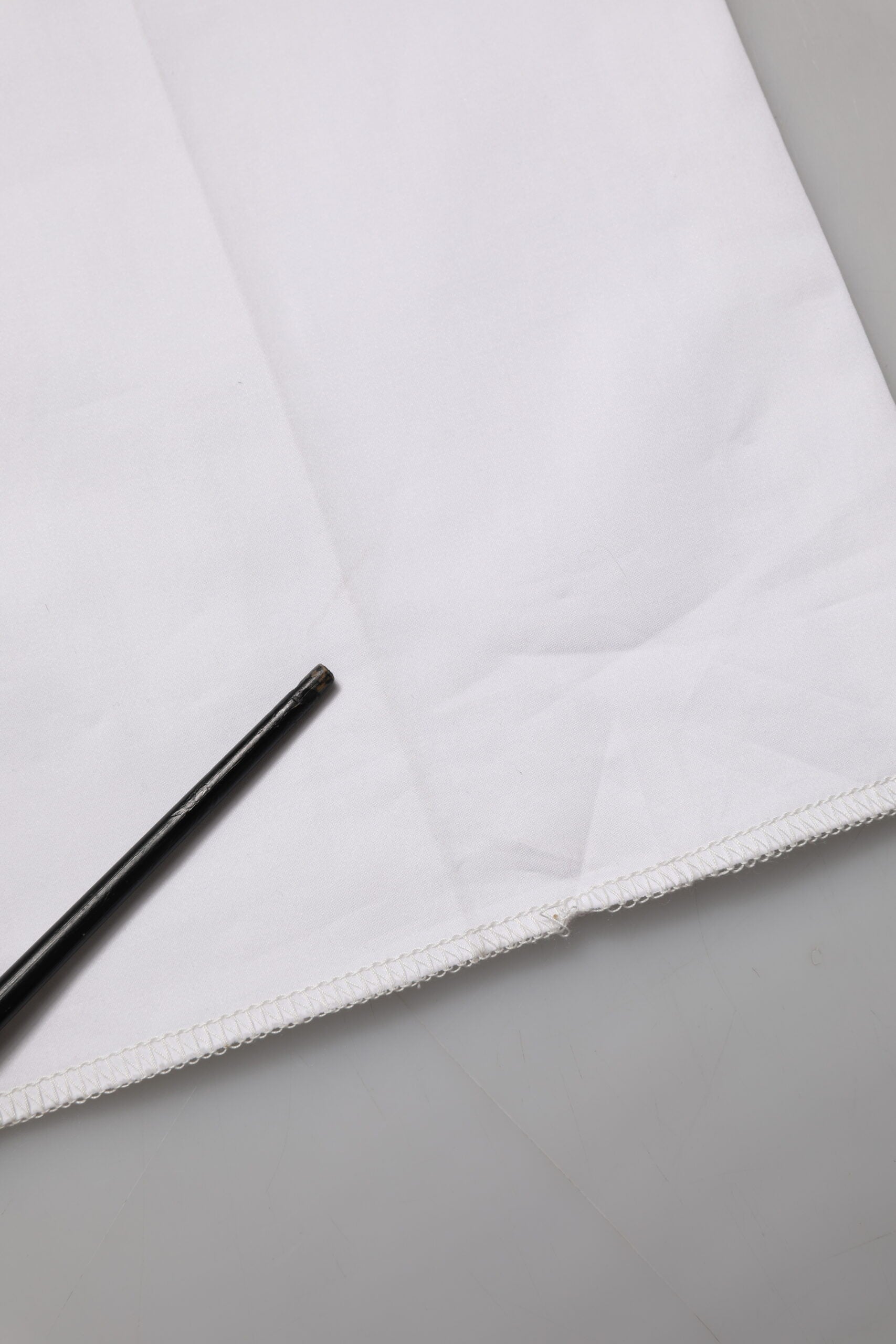 John Richmond White Cotton Stretch Dress Formal Men Trouser Pants | Regal Royce