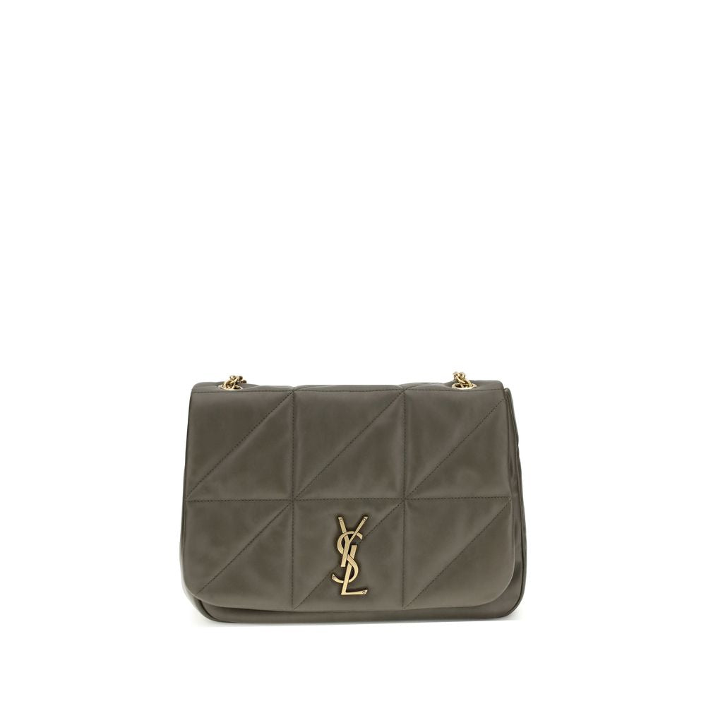 Saint Laurent Bicolor Calf Leather Bos Taurus Shoulder Bag | Regal Royce