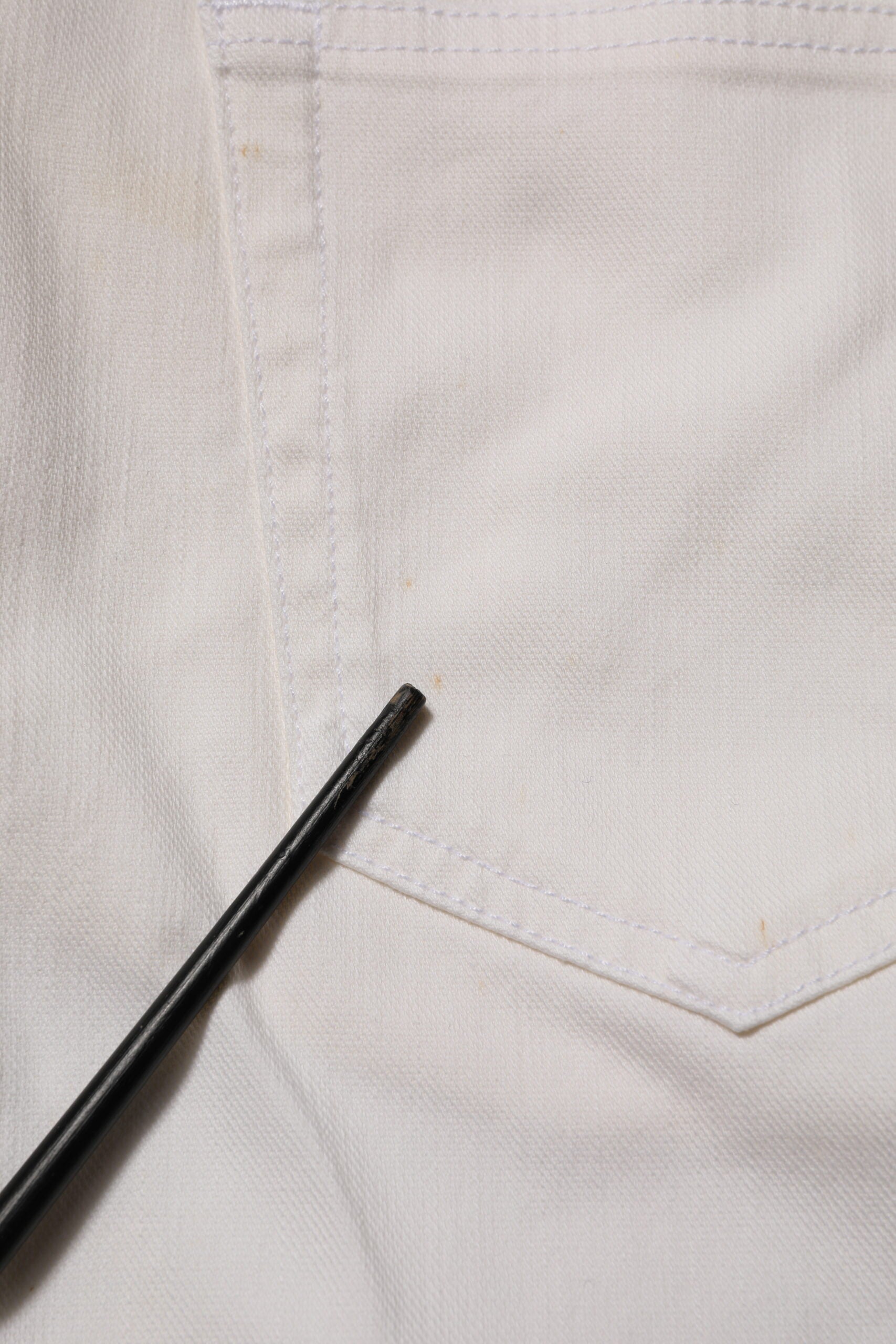 Prada White Mid Waist Skinny Fit Denim Casual Trouser Jeans | Regal Royce