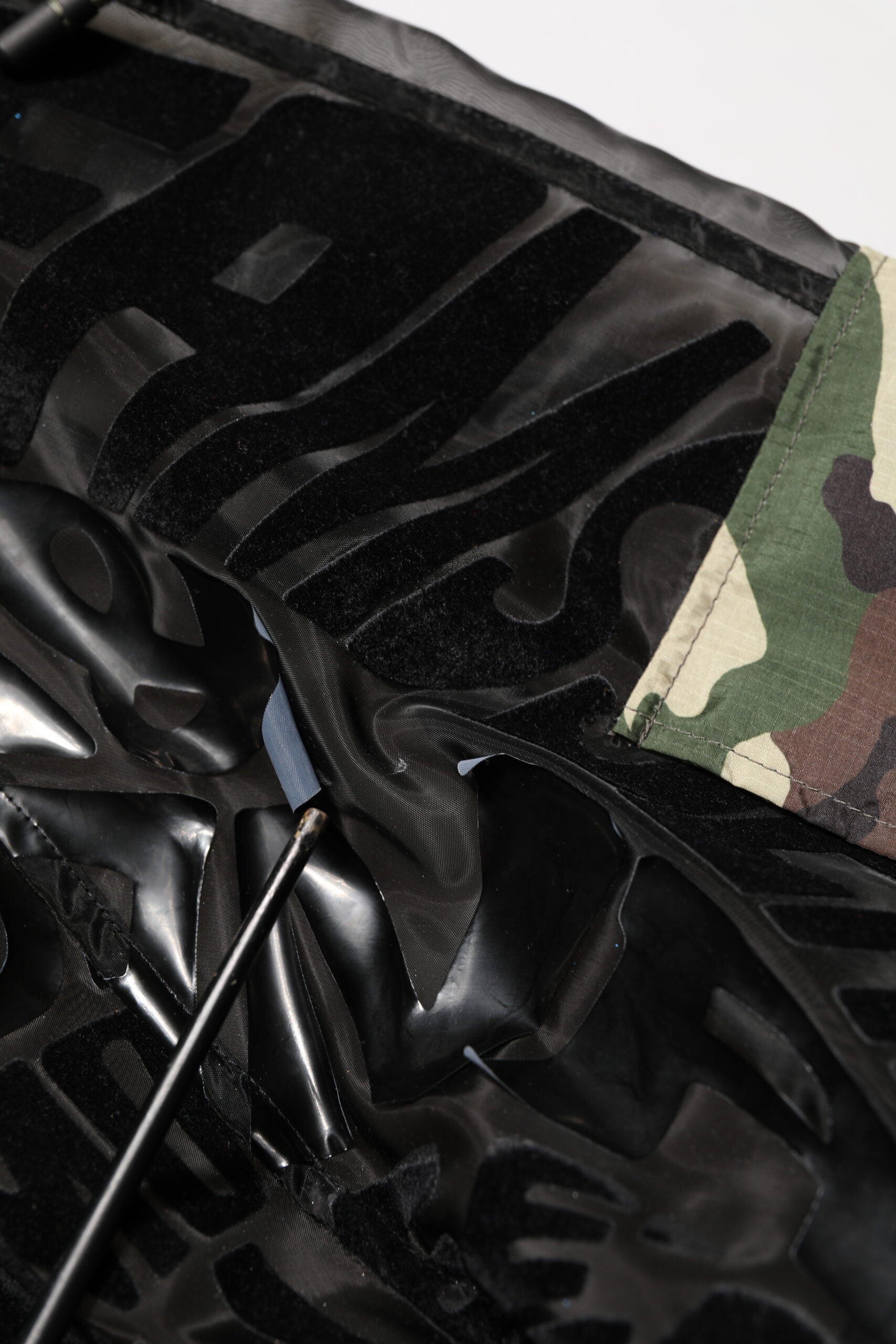 Dolce & Gabbana Black Camouflage Hooded Men Full Zip Sweater | Regal Royce