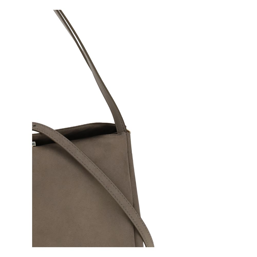 THEMOIRè Brown Polyester Shoulder Bag