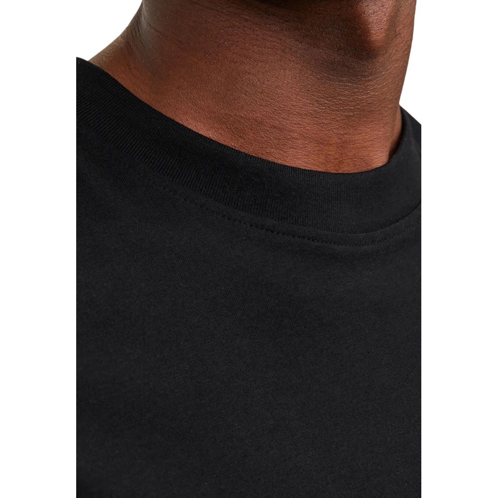 Jack Jones Black Cotton T-Shirt | Regal Royce
