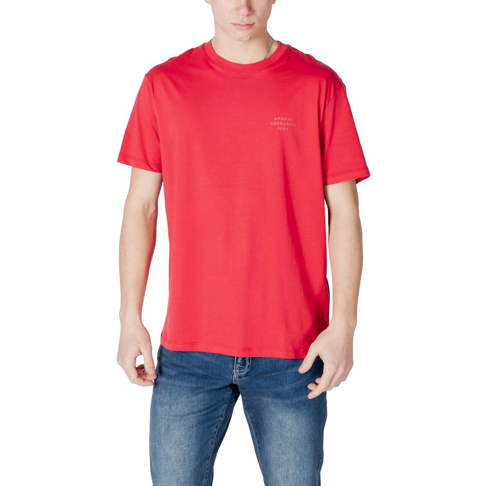 Armani Exchange Red Cotton Sportswear | Regal Royce