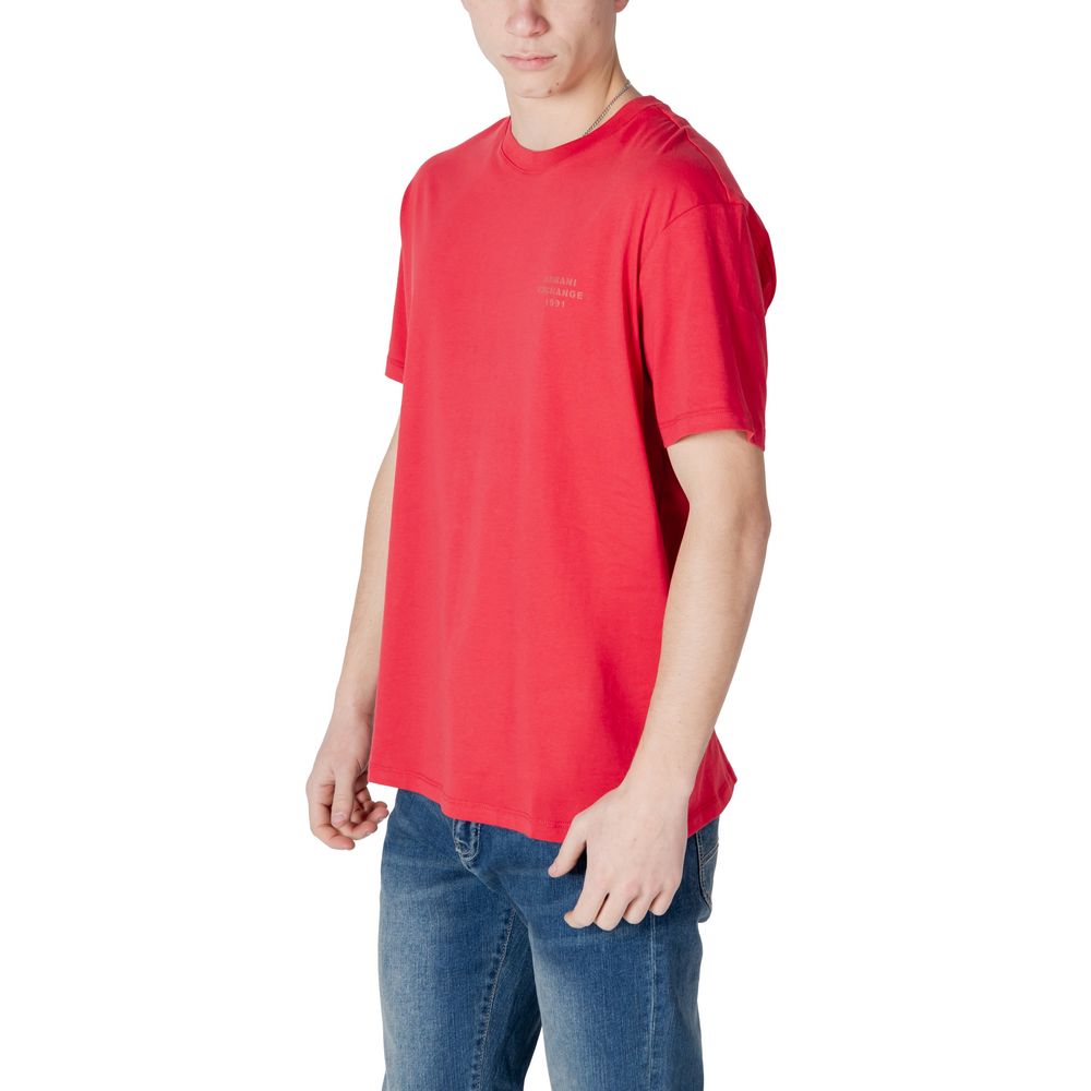 Armani Exchange Red Cotton Sportswear | Regal Royce