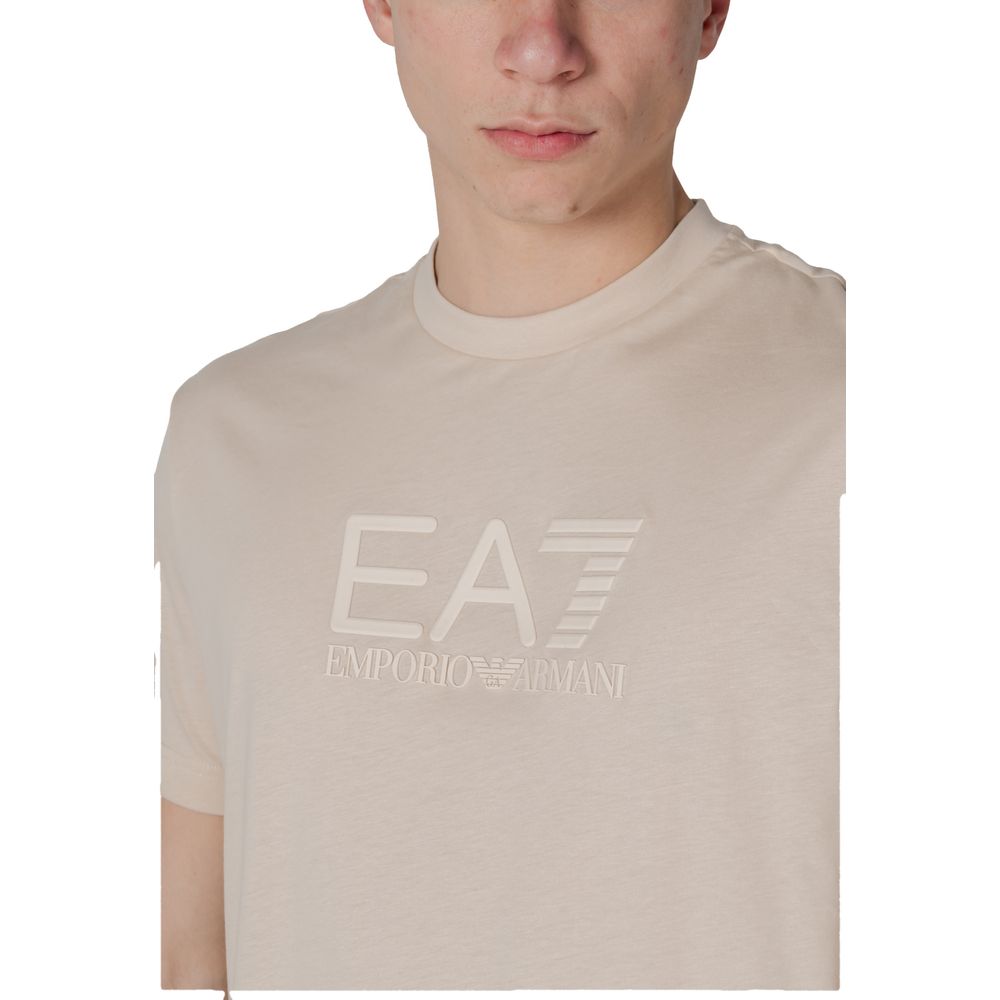 EA7 Emporio Armani White Cotton Polo Shirt | Regal Royce
