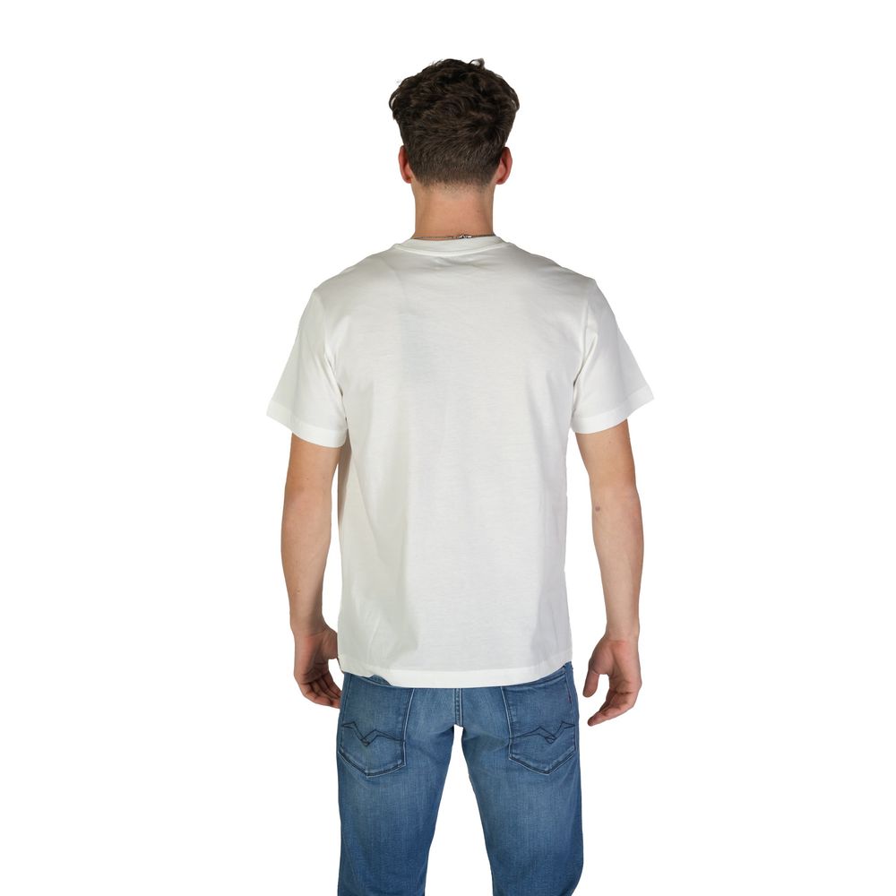 Replay White Cotton T-Shirt | Regal Royce