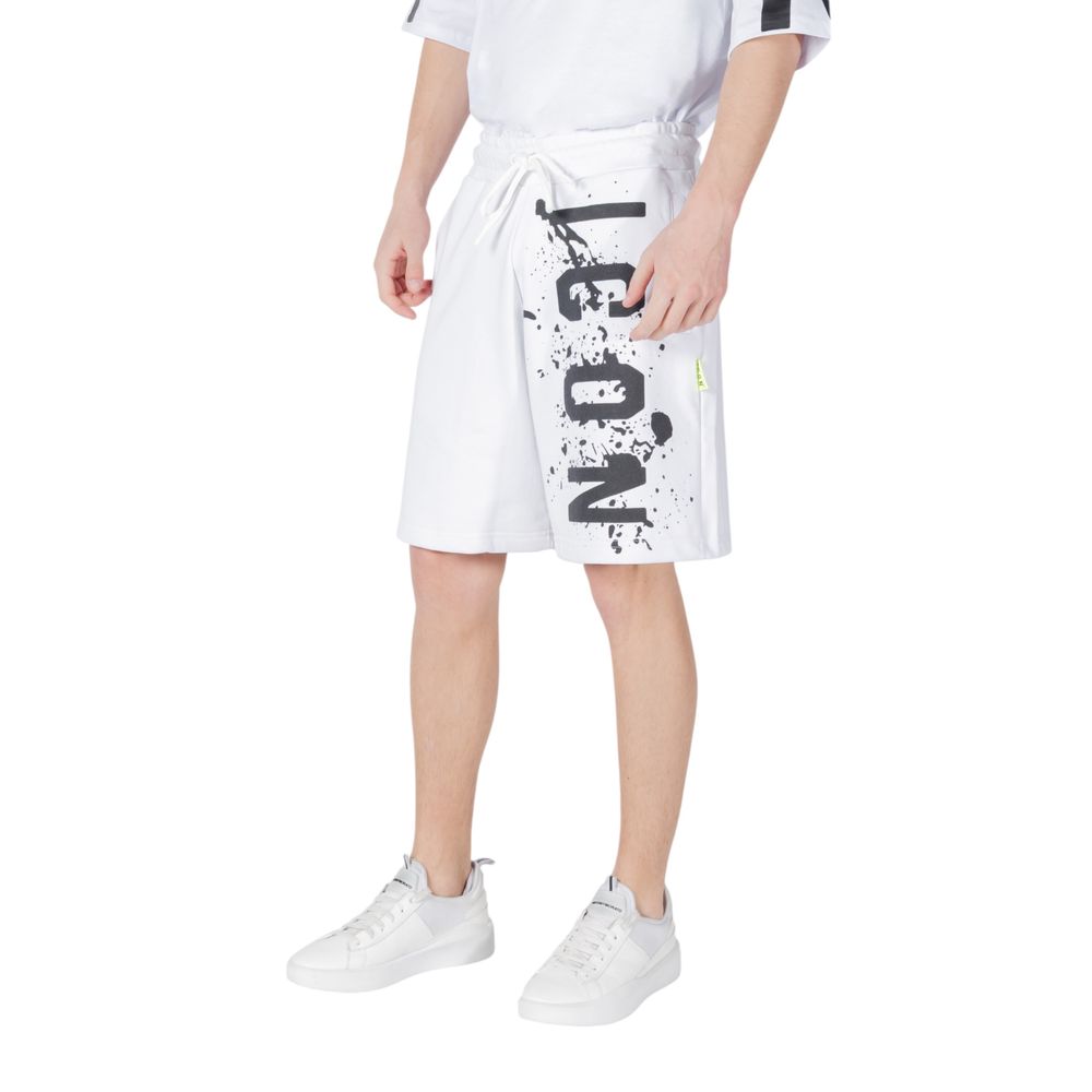 Icon White Cotton Bermuda Shorts | Regal Royce