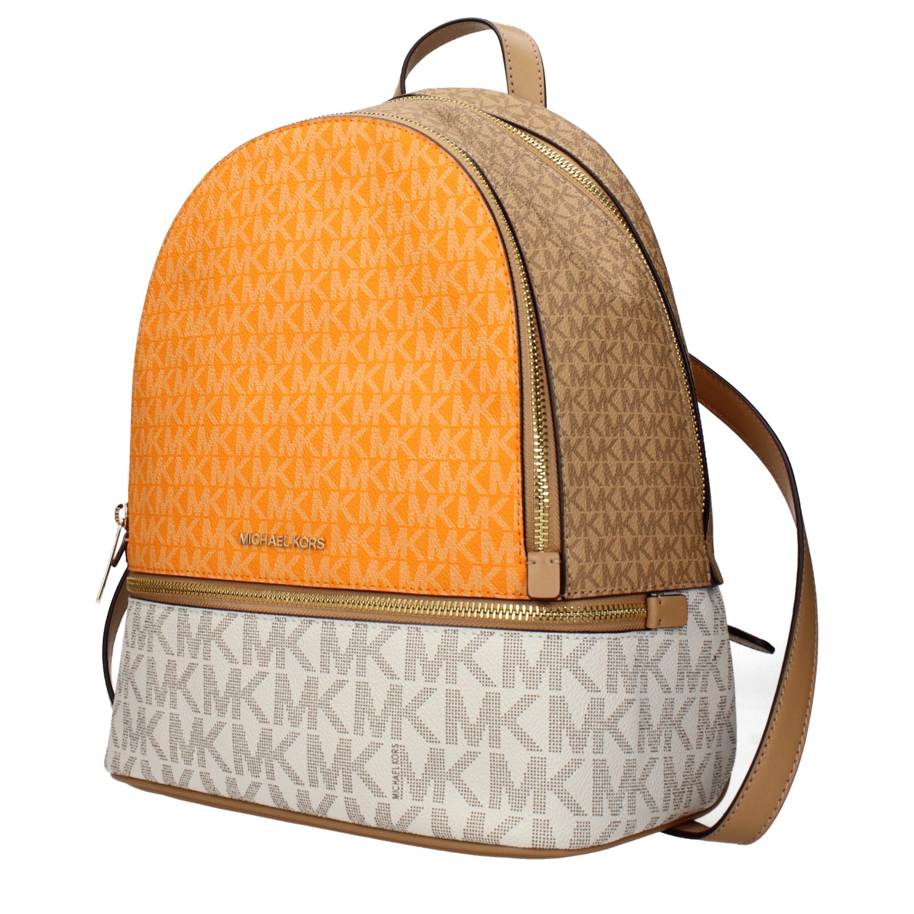 Michael Kors Beige Fabric Backpack | Regal Royce