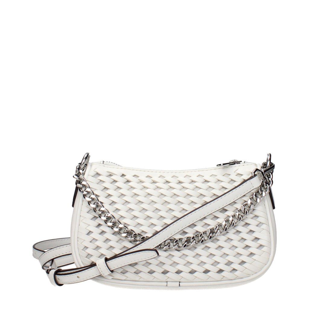 Michael Kors White Leather Handbag